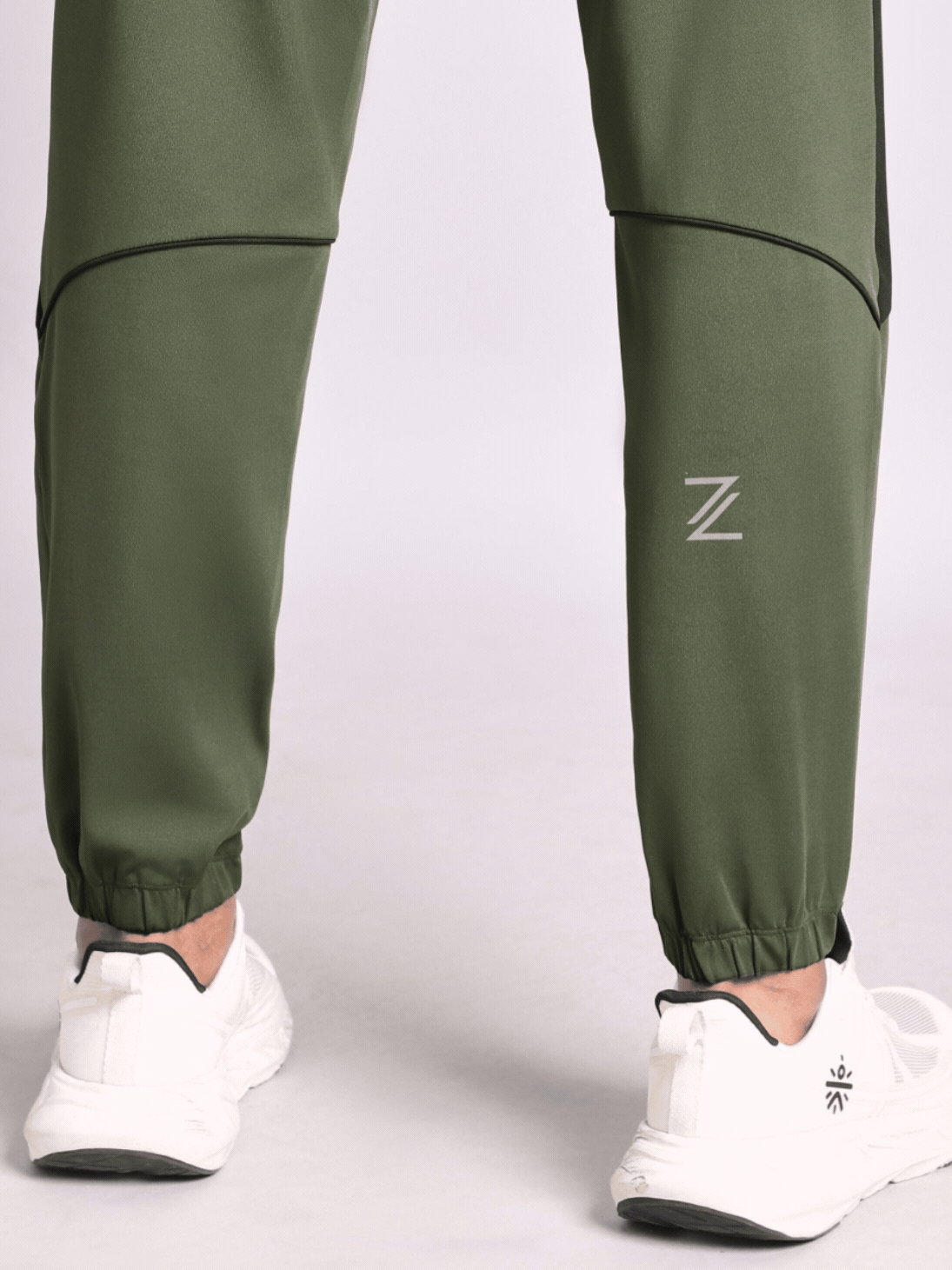 Men's Olive Stay in Motion Running Joggers