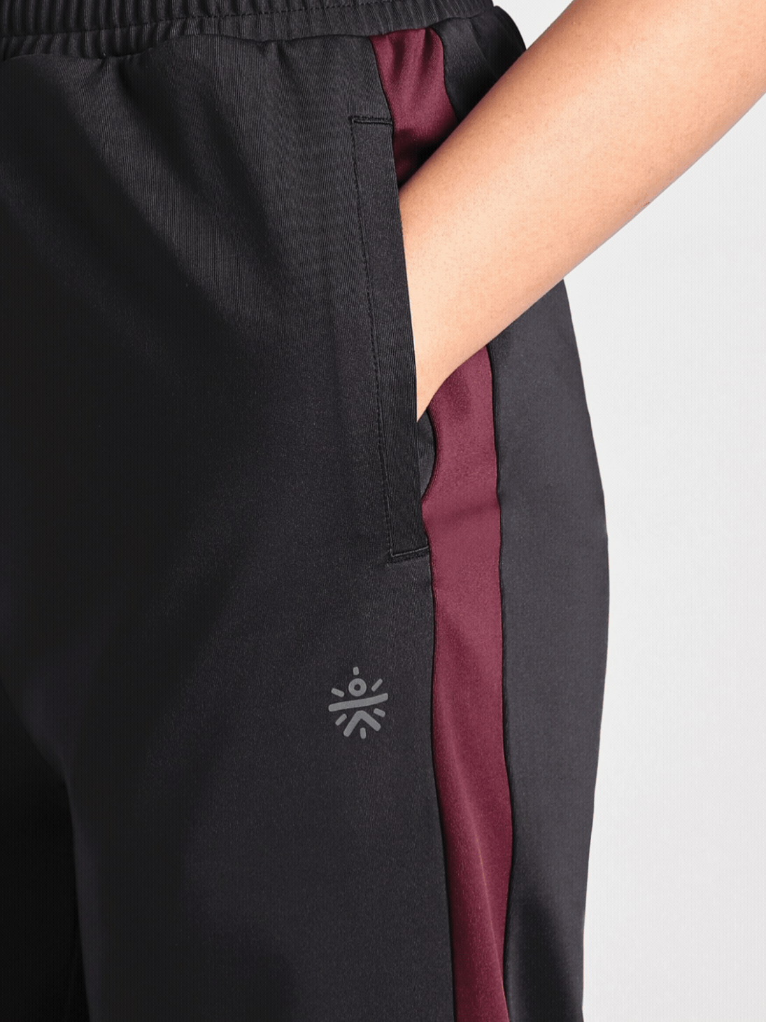 Women's Black Stay in Stride Running Joggers