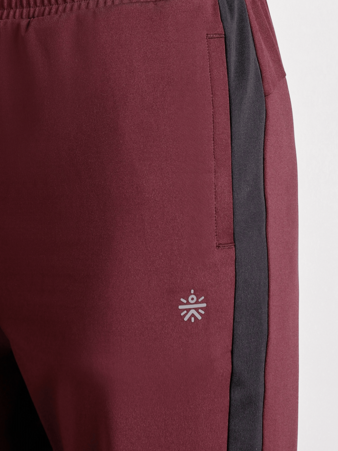 Women's Maroon Stay in Stride Running Joggers