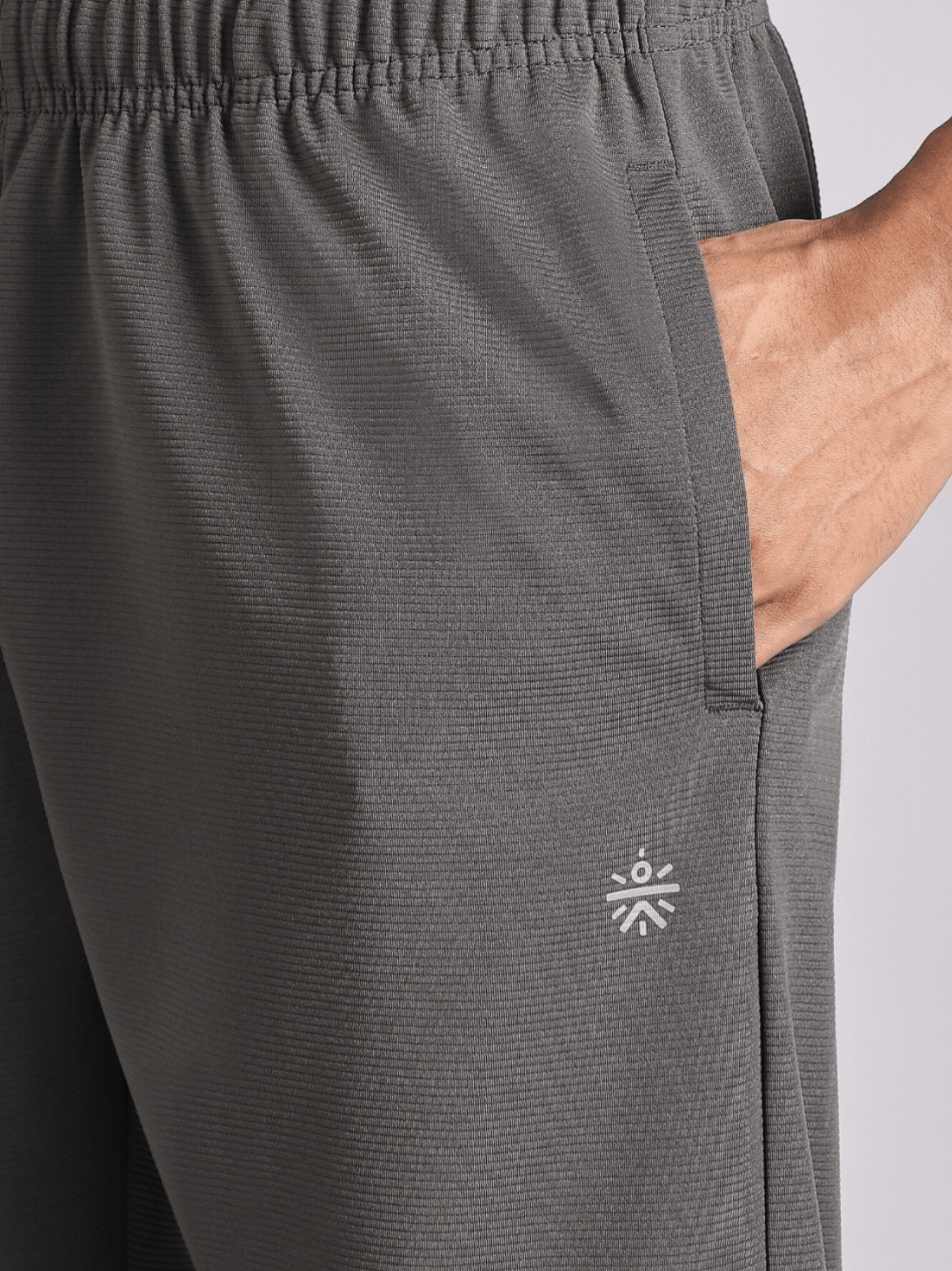 Men's Grey Training Essential Trackpant