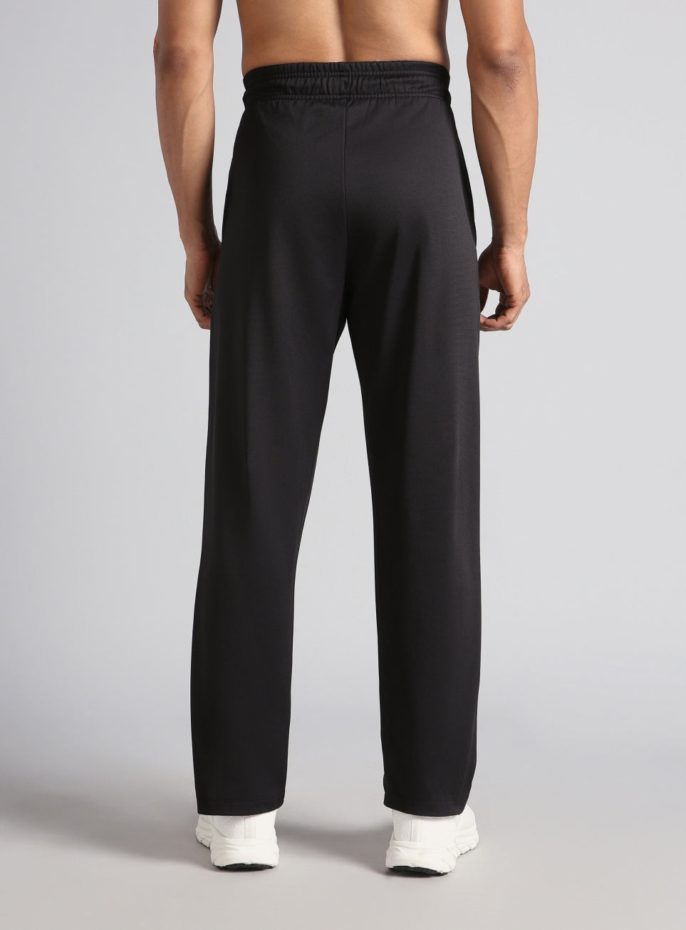 Men's Black Athletic Sporty Trackpants