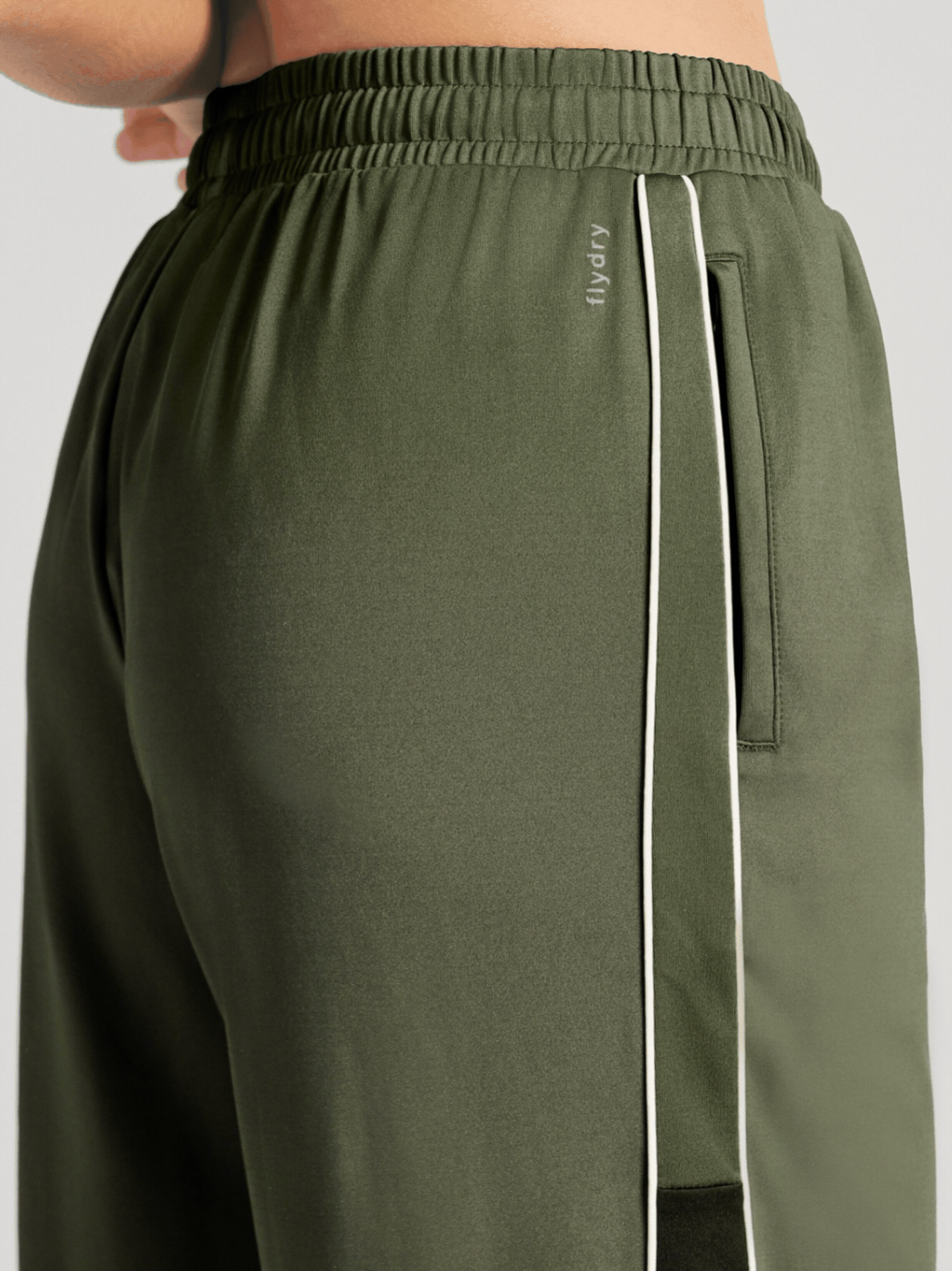 Women's Olive All Format Trainig Straight Fit Trackpants