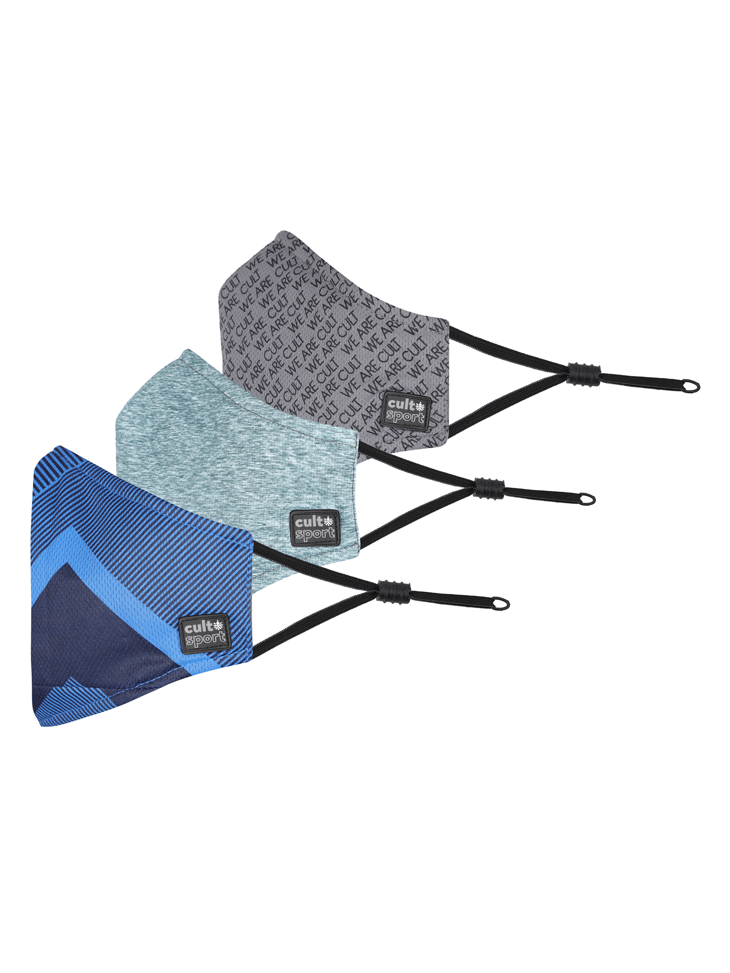 BREATHEFIT Signature Protective Mask - Pack of 3