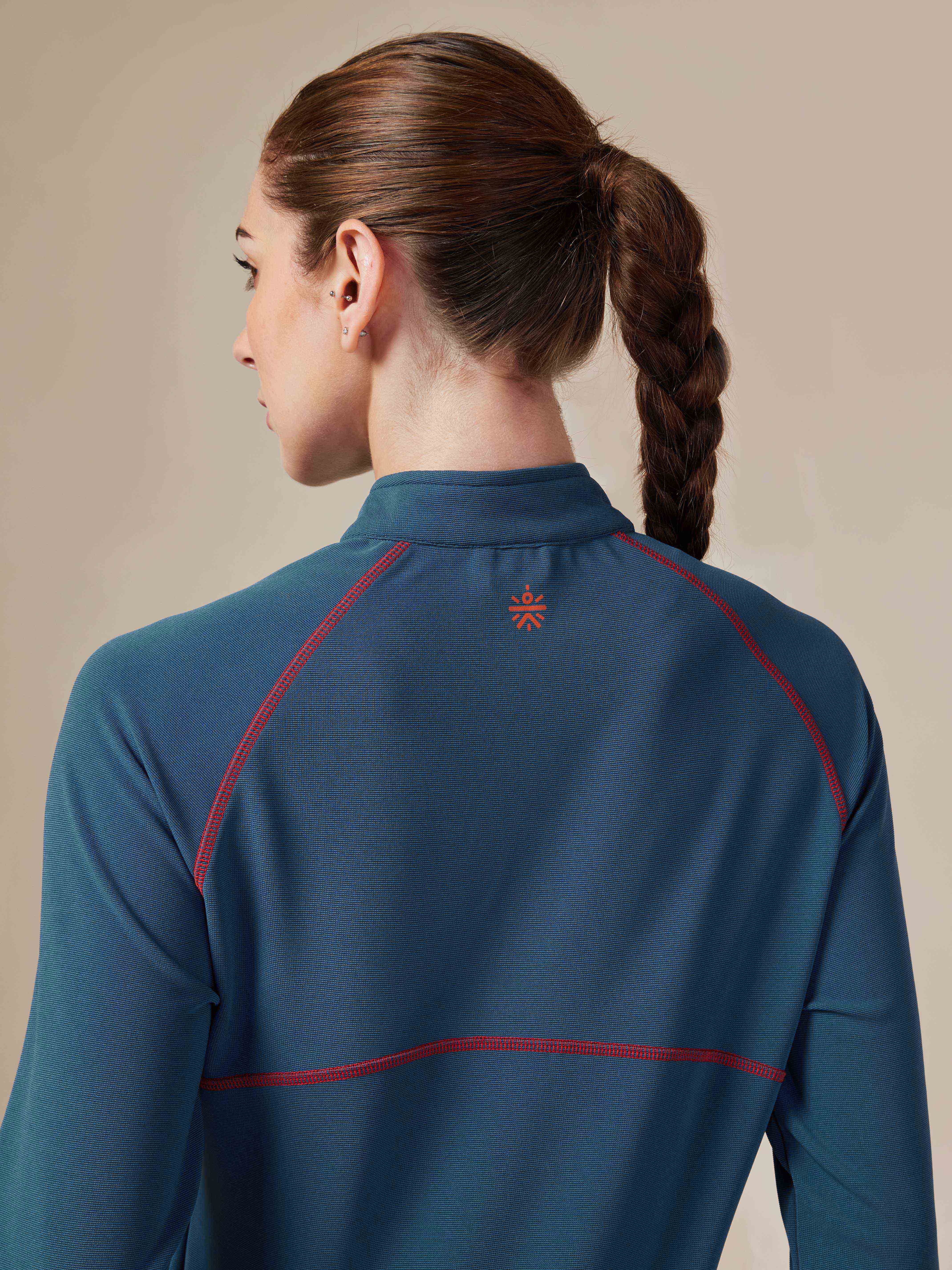 Women's Teal Warm-up Jacket