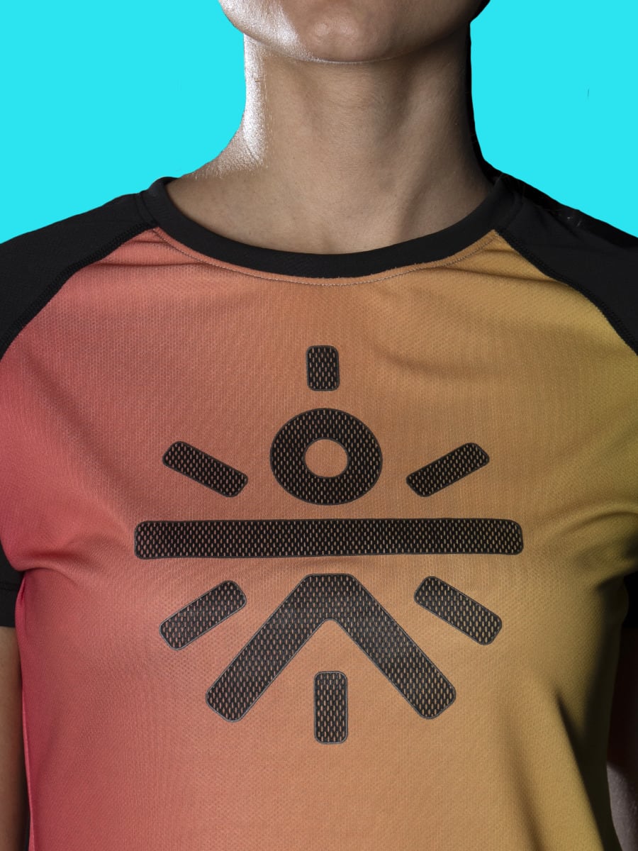 Women Signature Yellow Ombre Tee