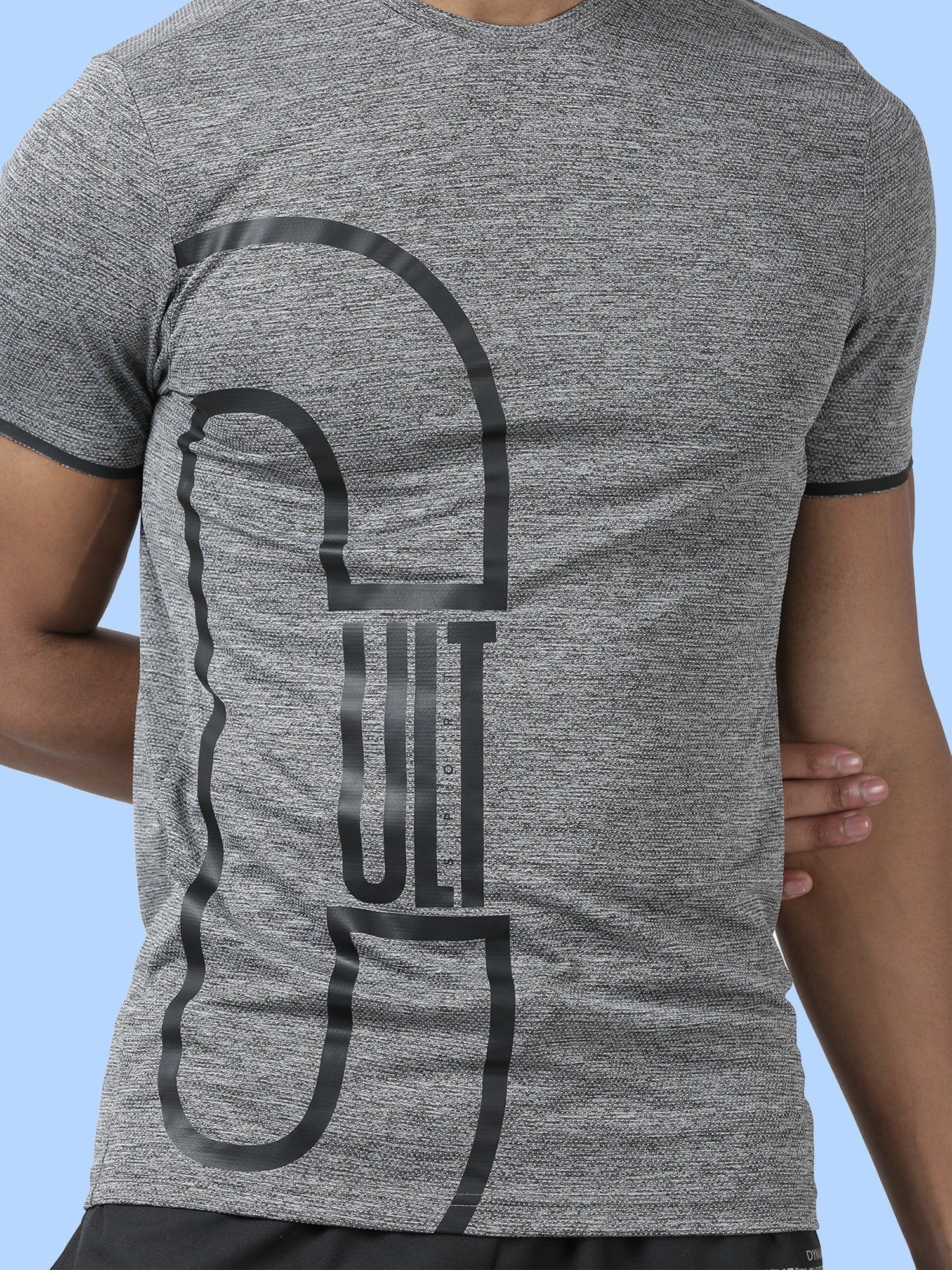 Blakout Insignia Grey Slim Tee