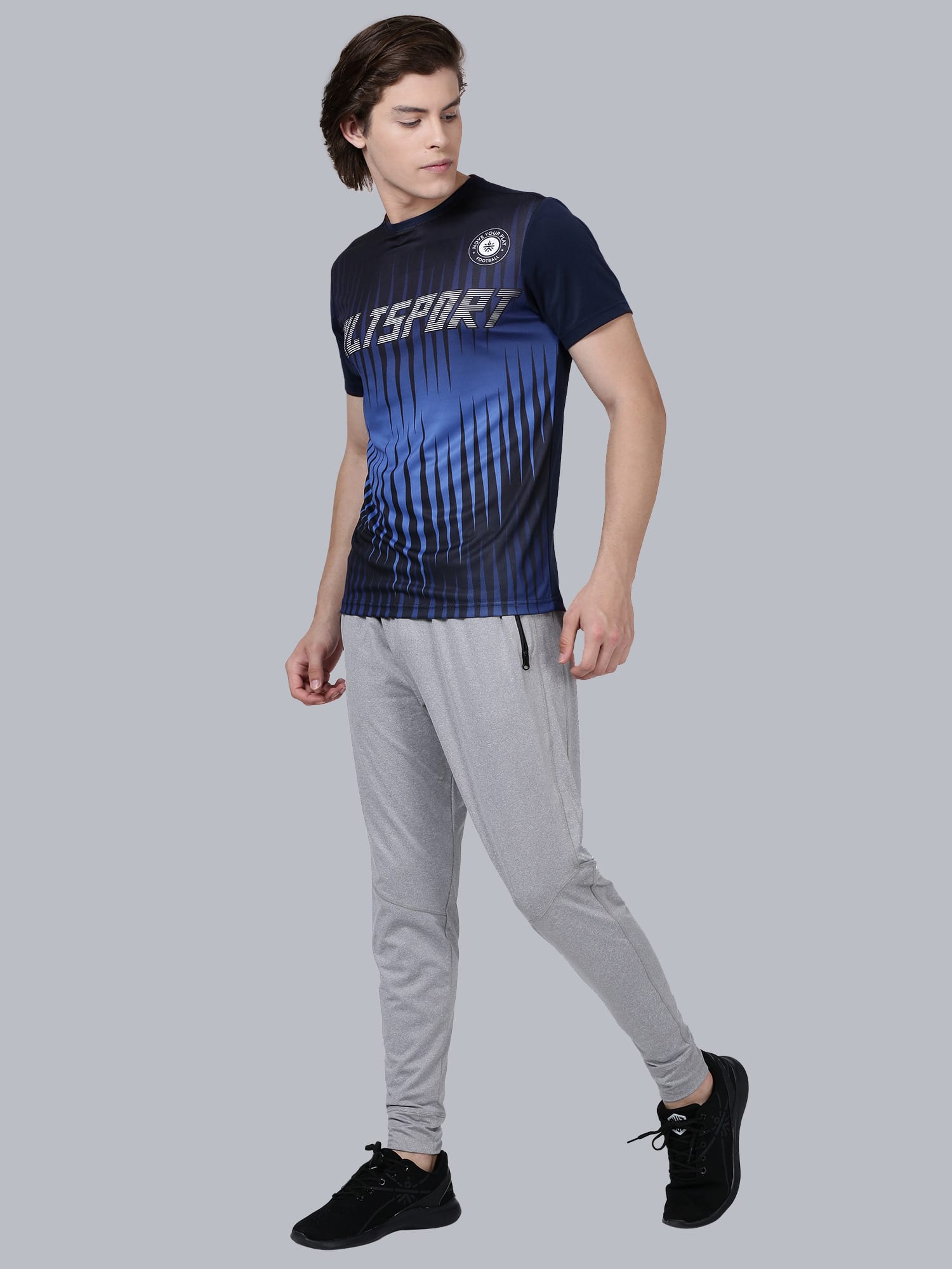 Dugout Blaze Navy Relaxed Tee