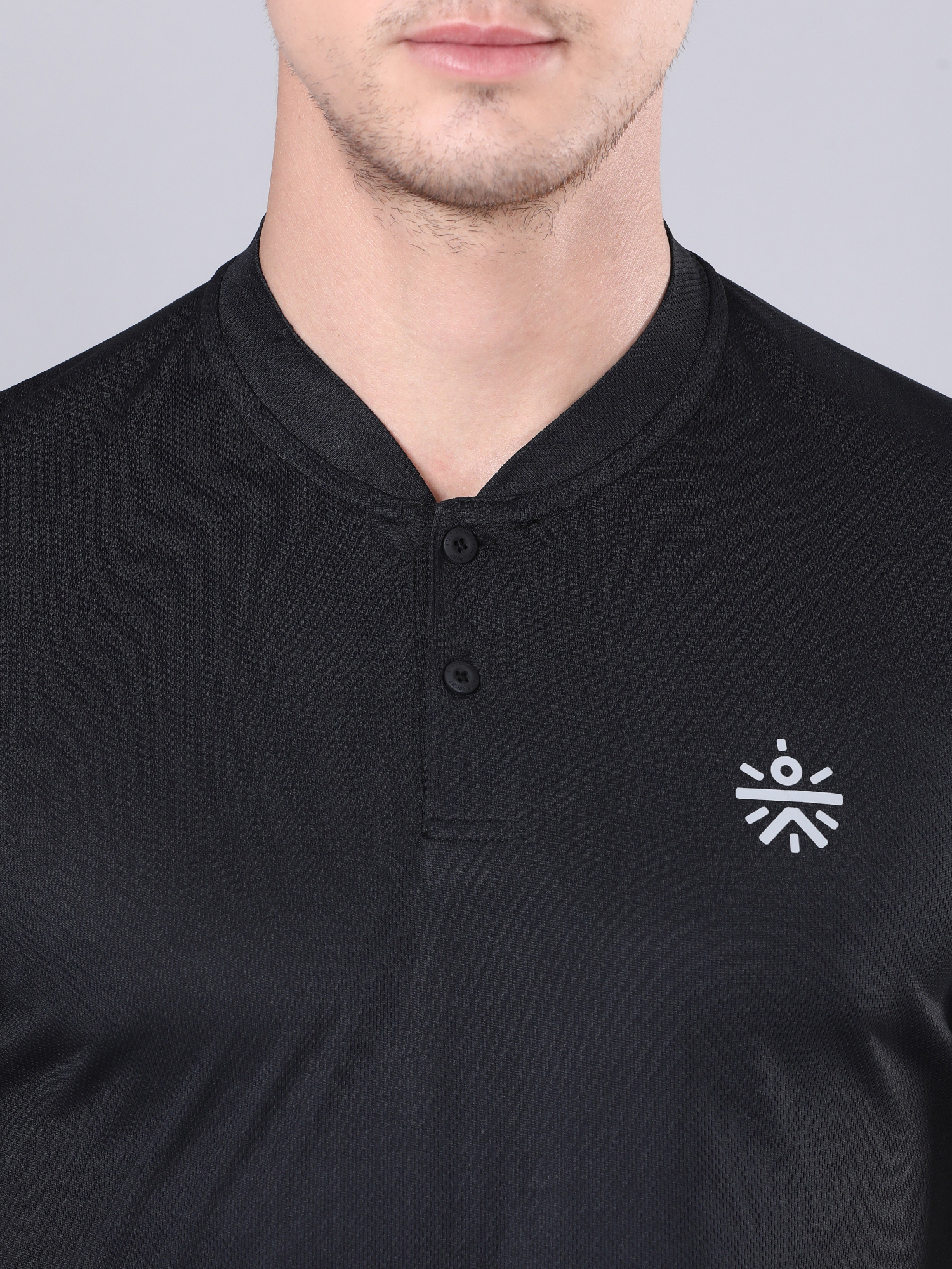 Vital Scheme Black Workout Tee