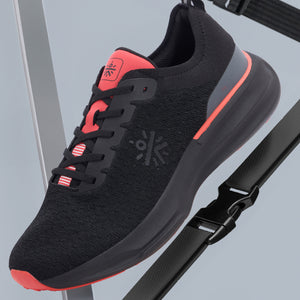 cult Versa Fly Men Running Shoes - Black/Red