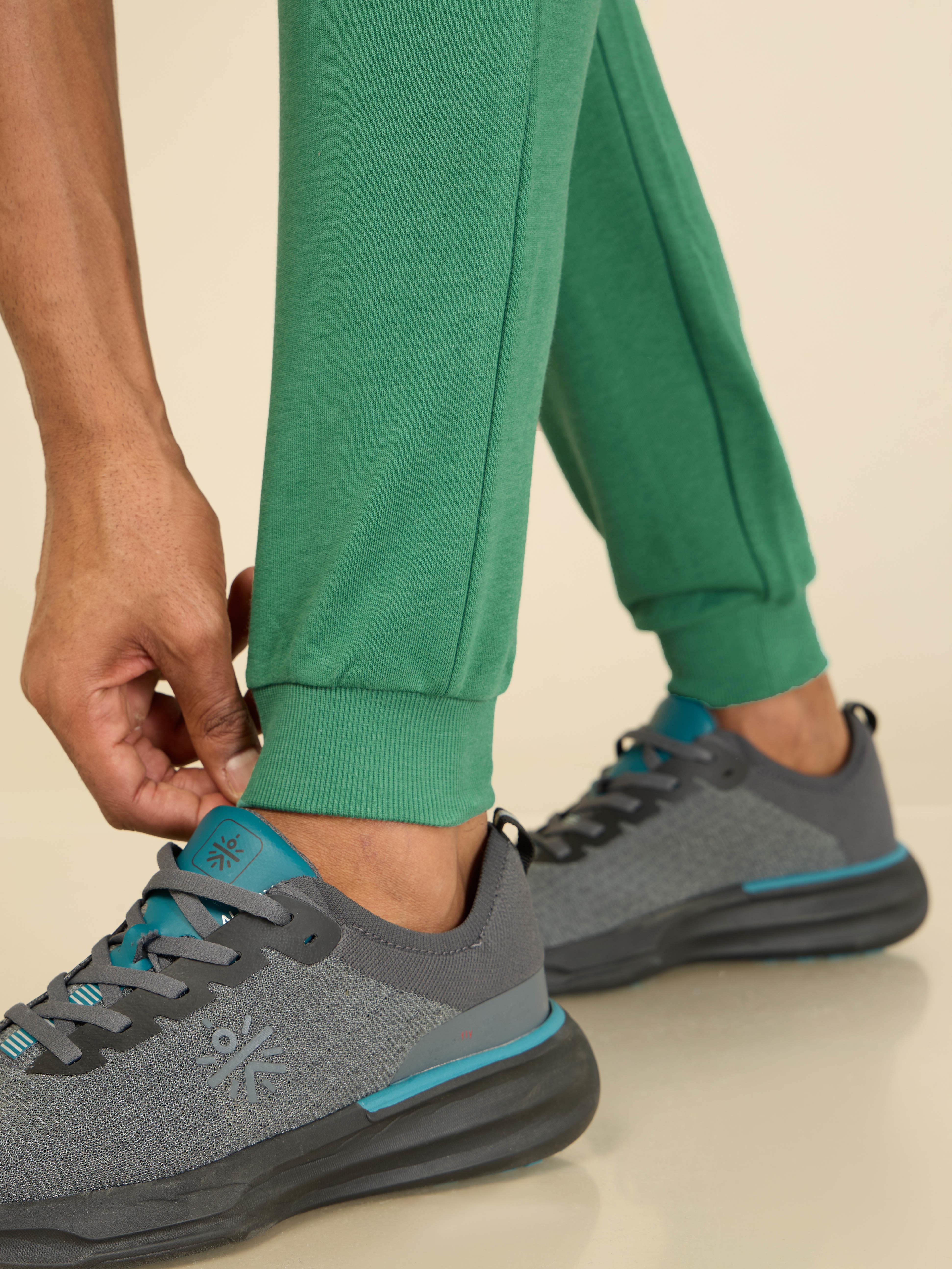 Cult Athletic Club Men Sea Green Joggers