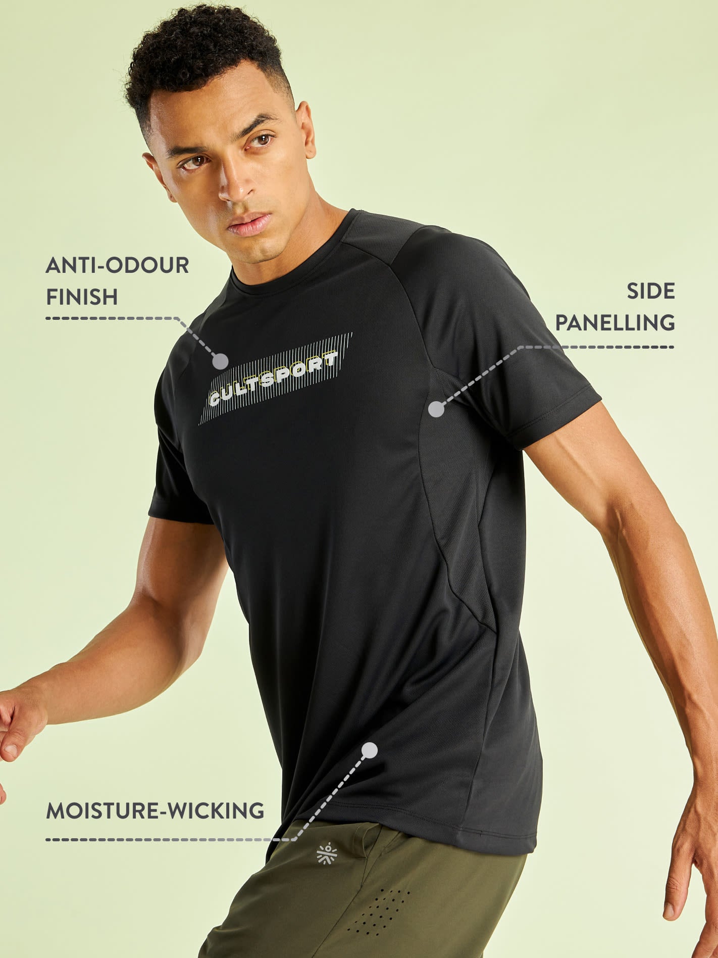 Odour-Resistant Running T-shirt