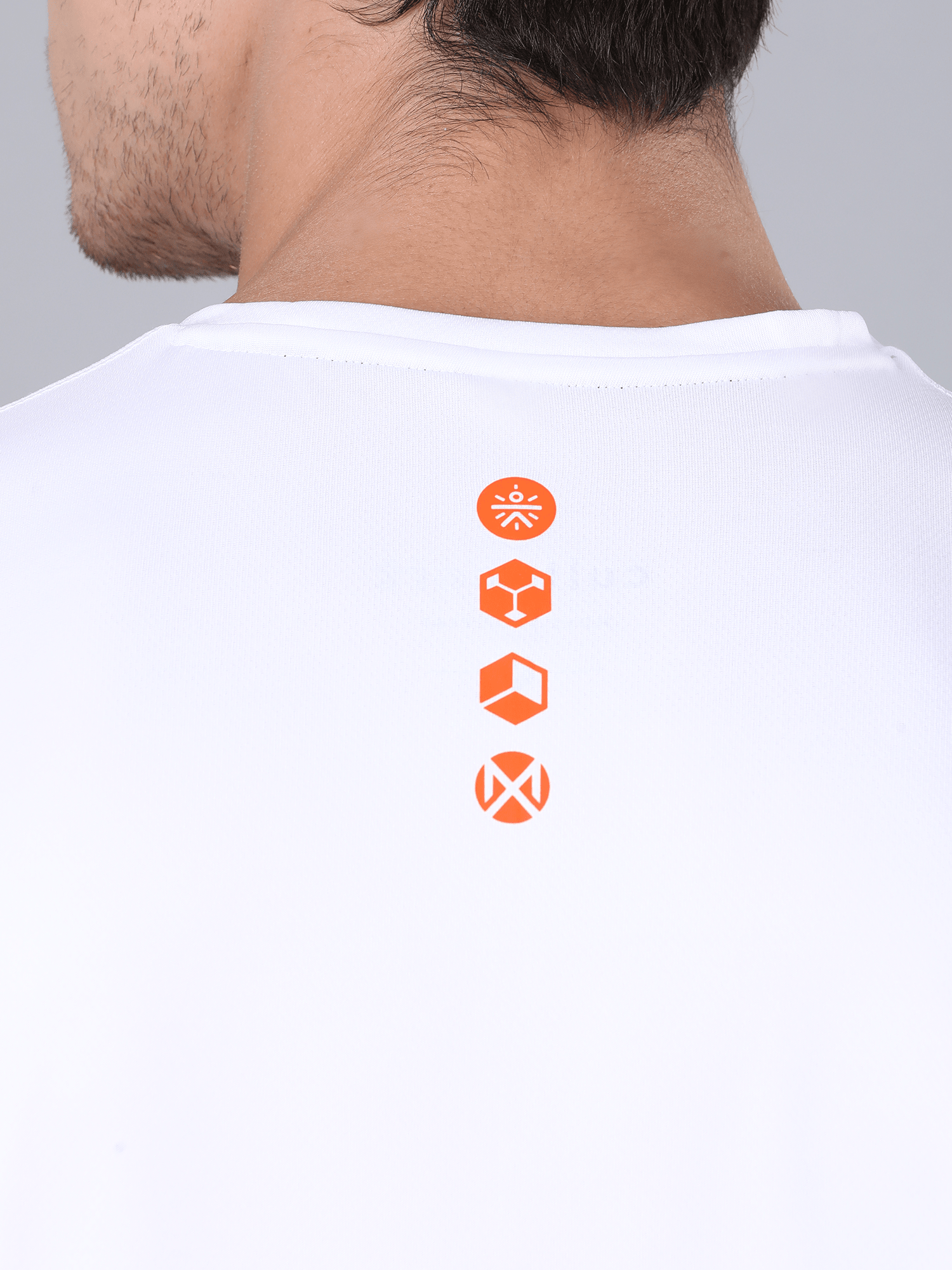 Dugout Houndstooth White Workout Tee