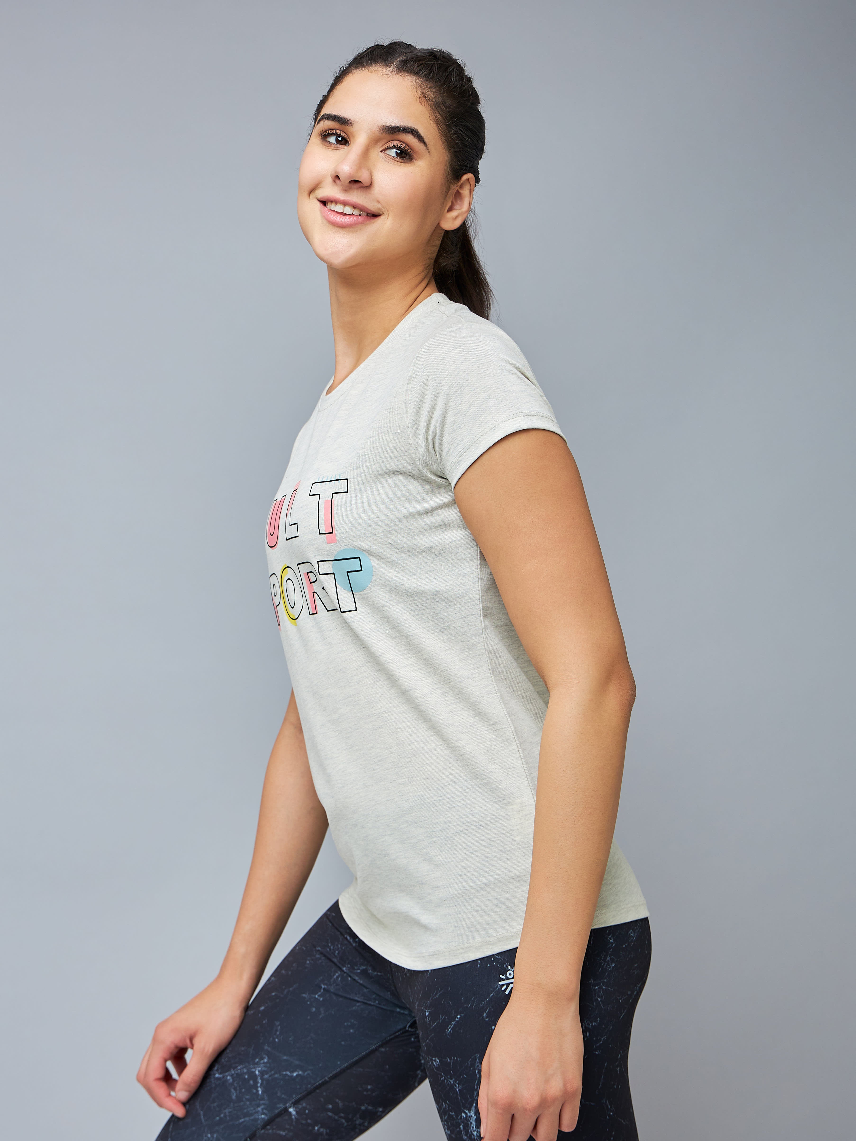 Typographic Print Everyday T-shirt