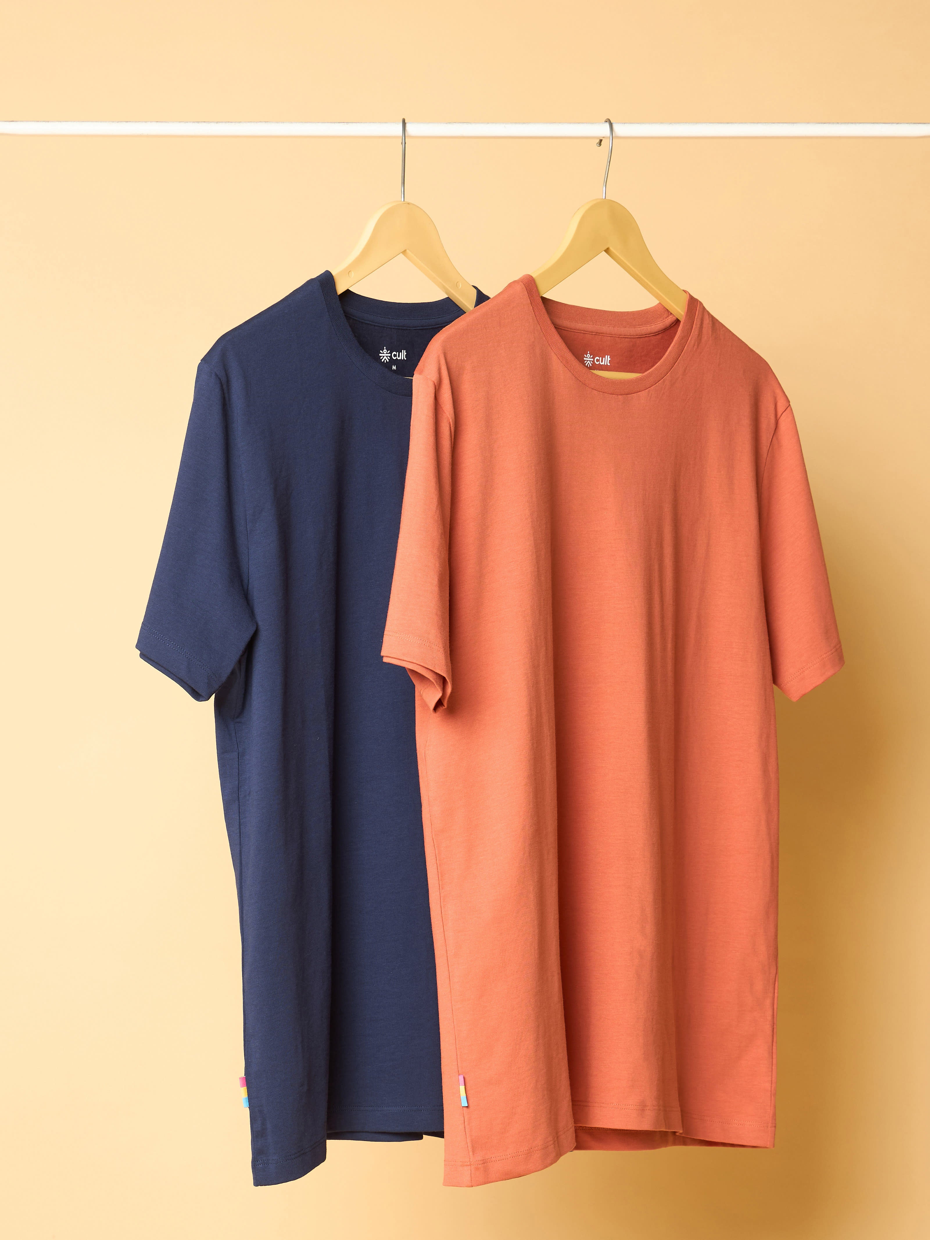 Cult Essential Cotton Pack of 2 T-shirts