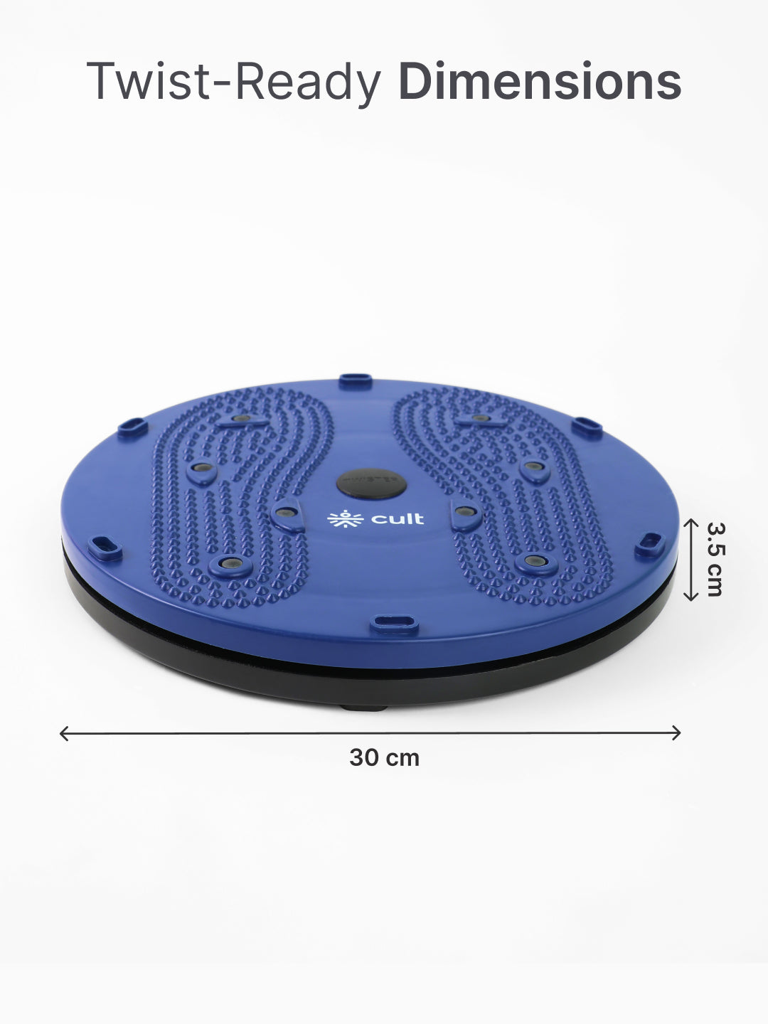 cult Tummy Twister Blue Unisex