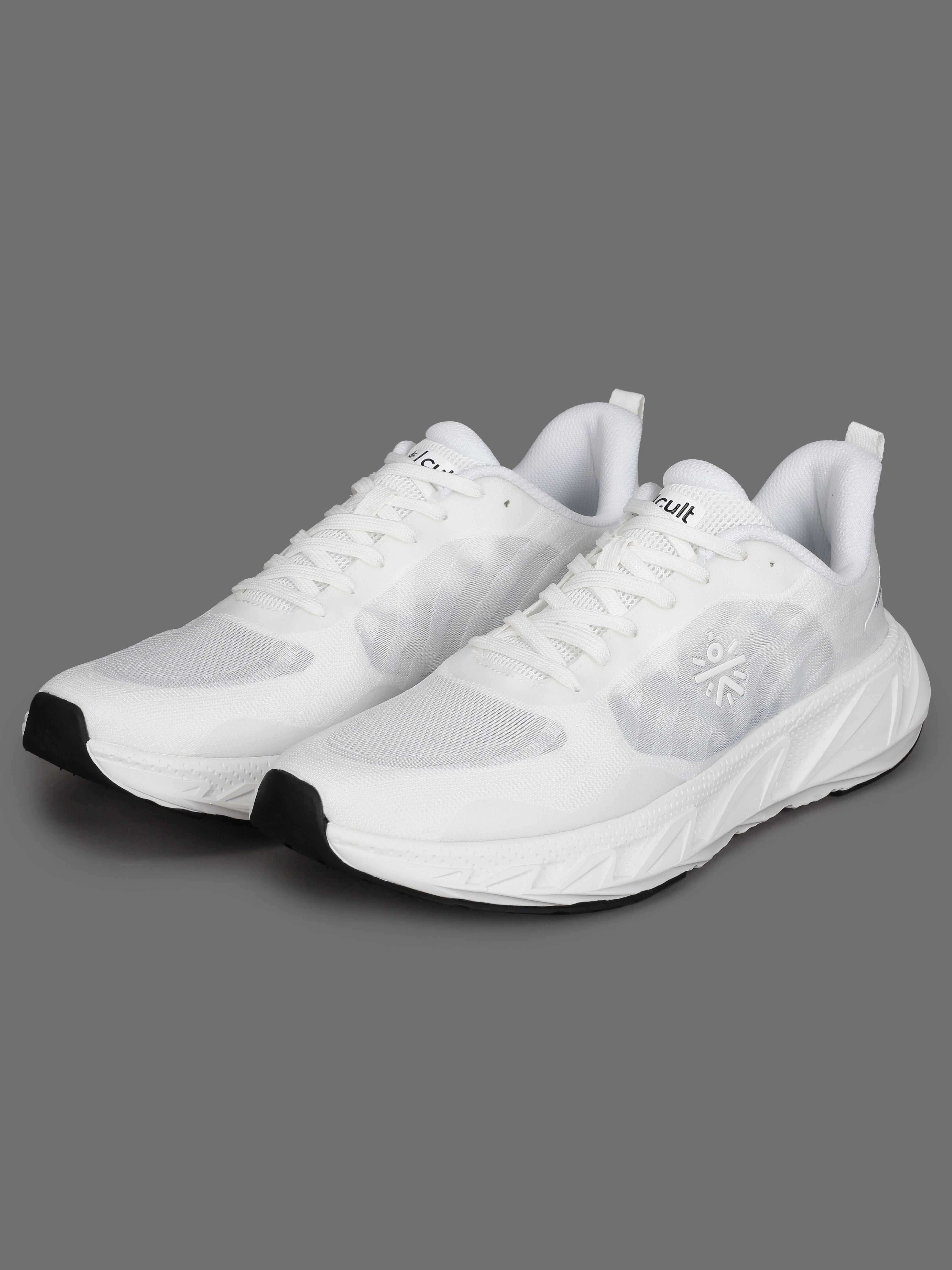 cult Men's StridePulse Running Shoes - White