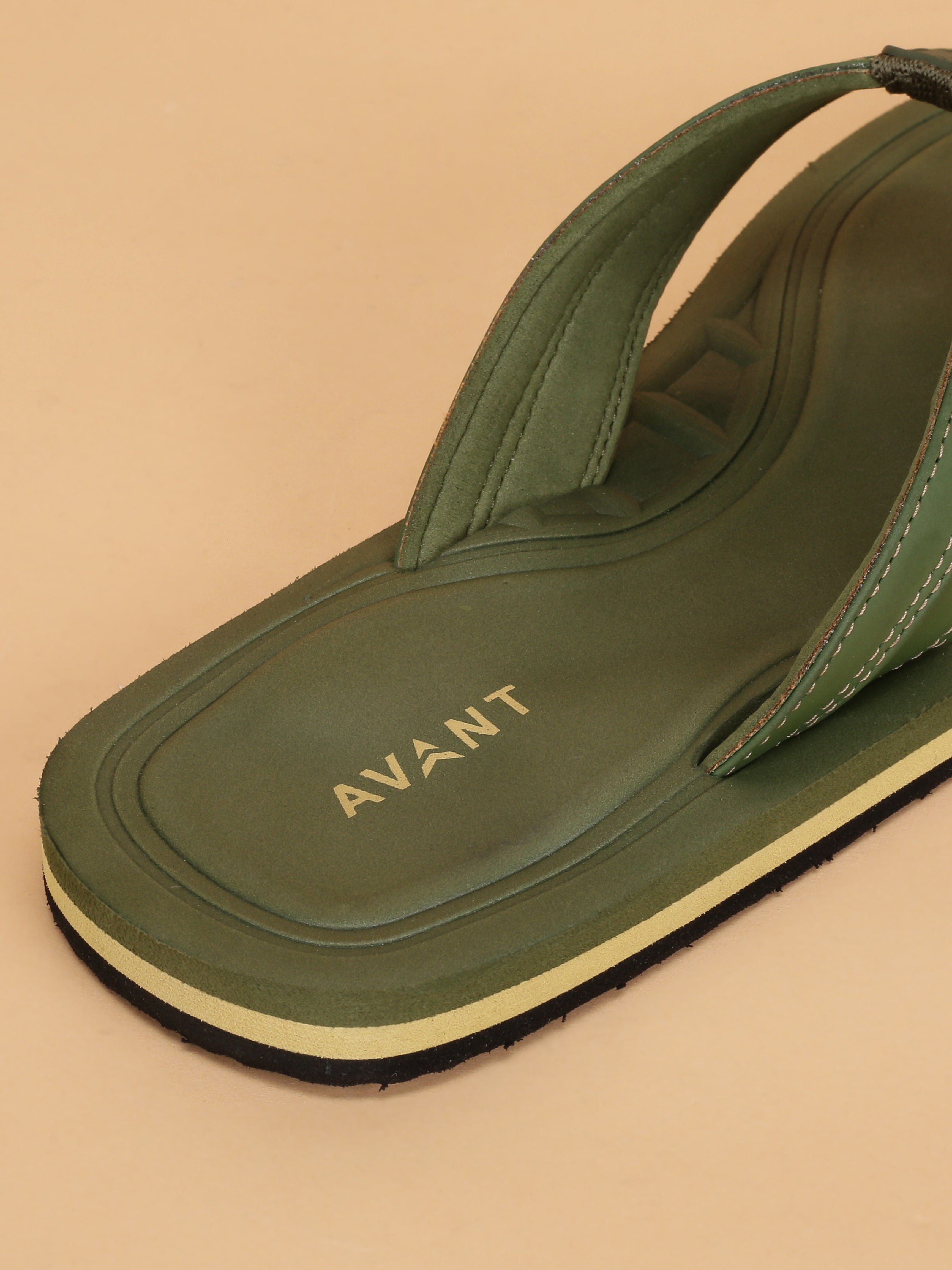 Avant Men's Flint Flip Flops - Olive