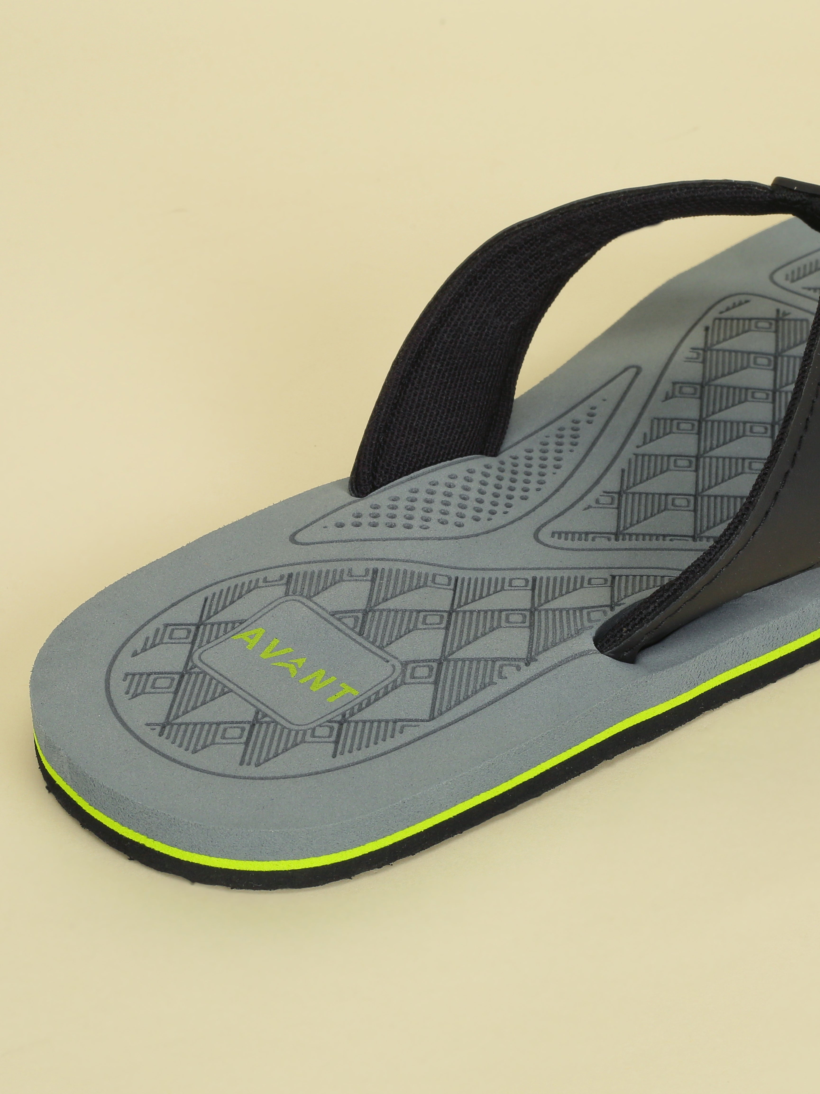 Avant Men's Milo Flip Flops - Grey