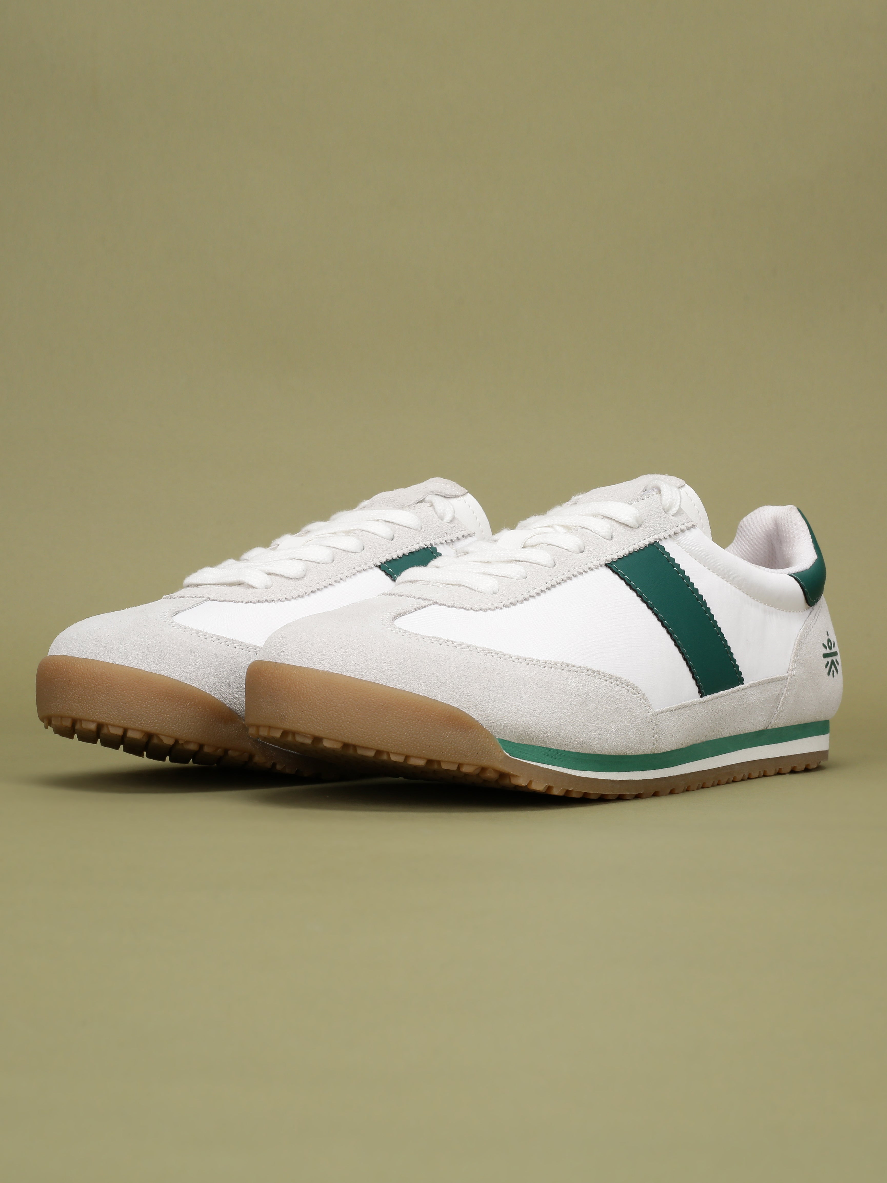 cult Men's UrbanEdge Sneakers - White/Green