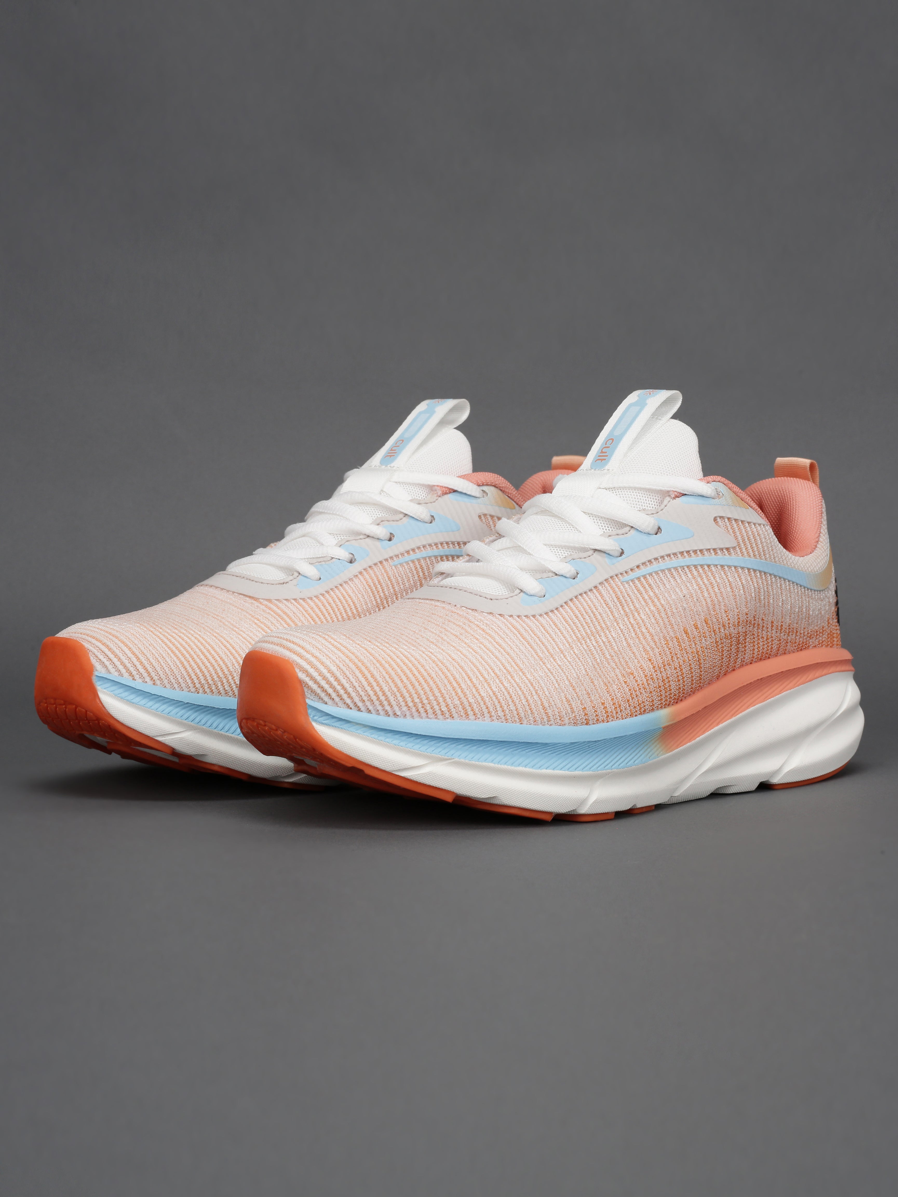 cult Men's Flytor Running Shoes - L. Peach/Ice Blue