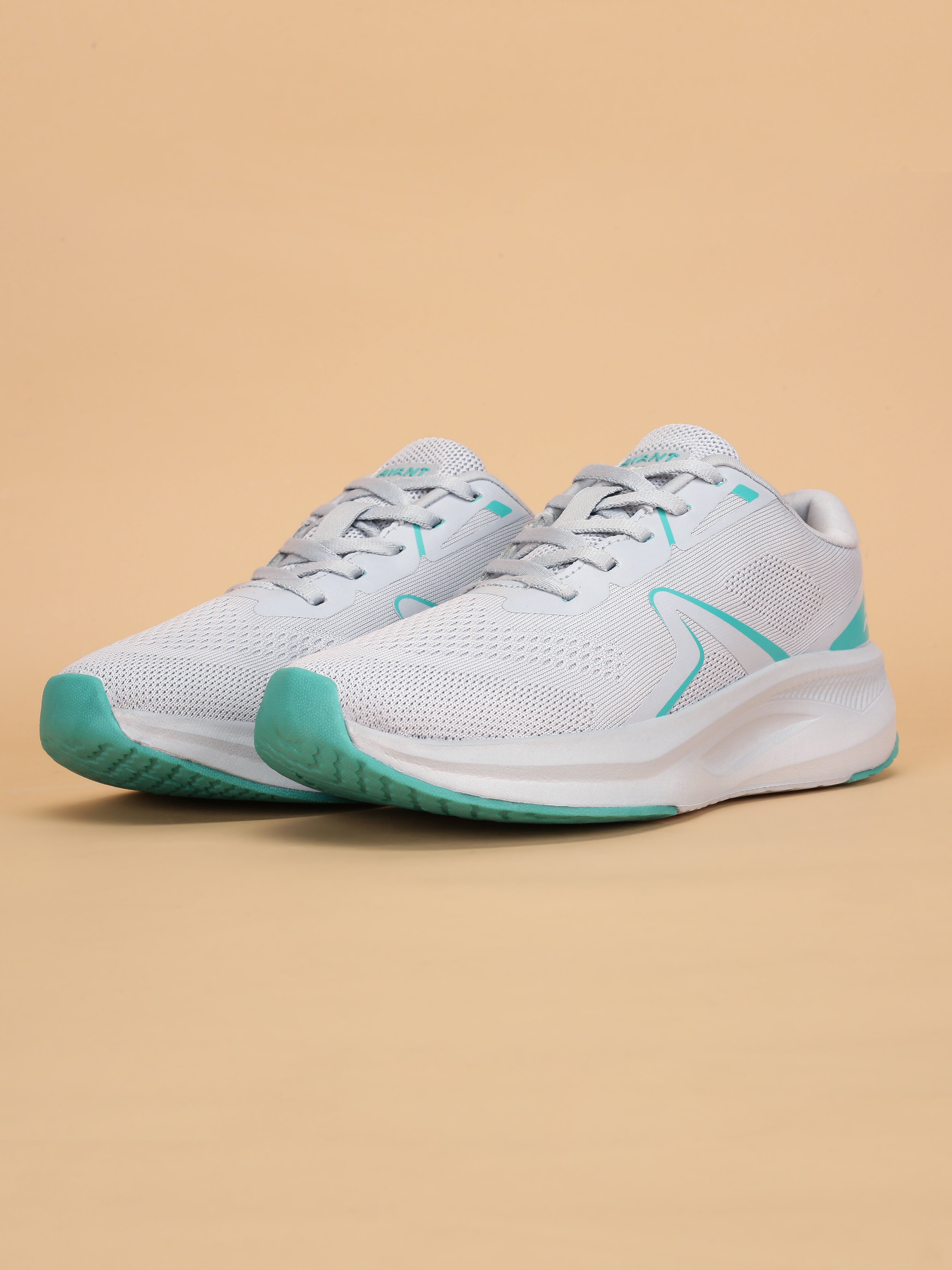 Avant Women's RunAir X1 Running Shoes - L.Grey/Sea Green