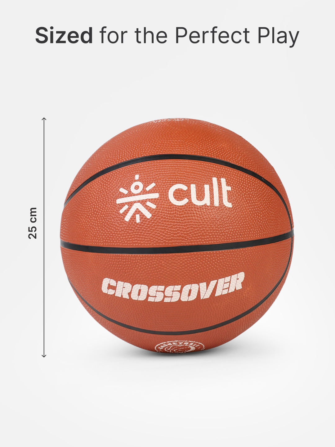 cult Basketball Crossover Brown Size 7