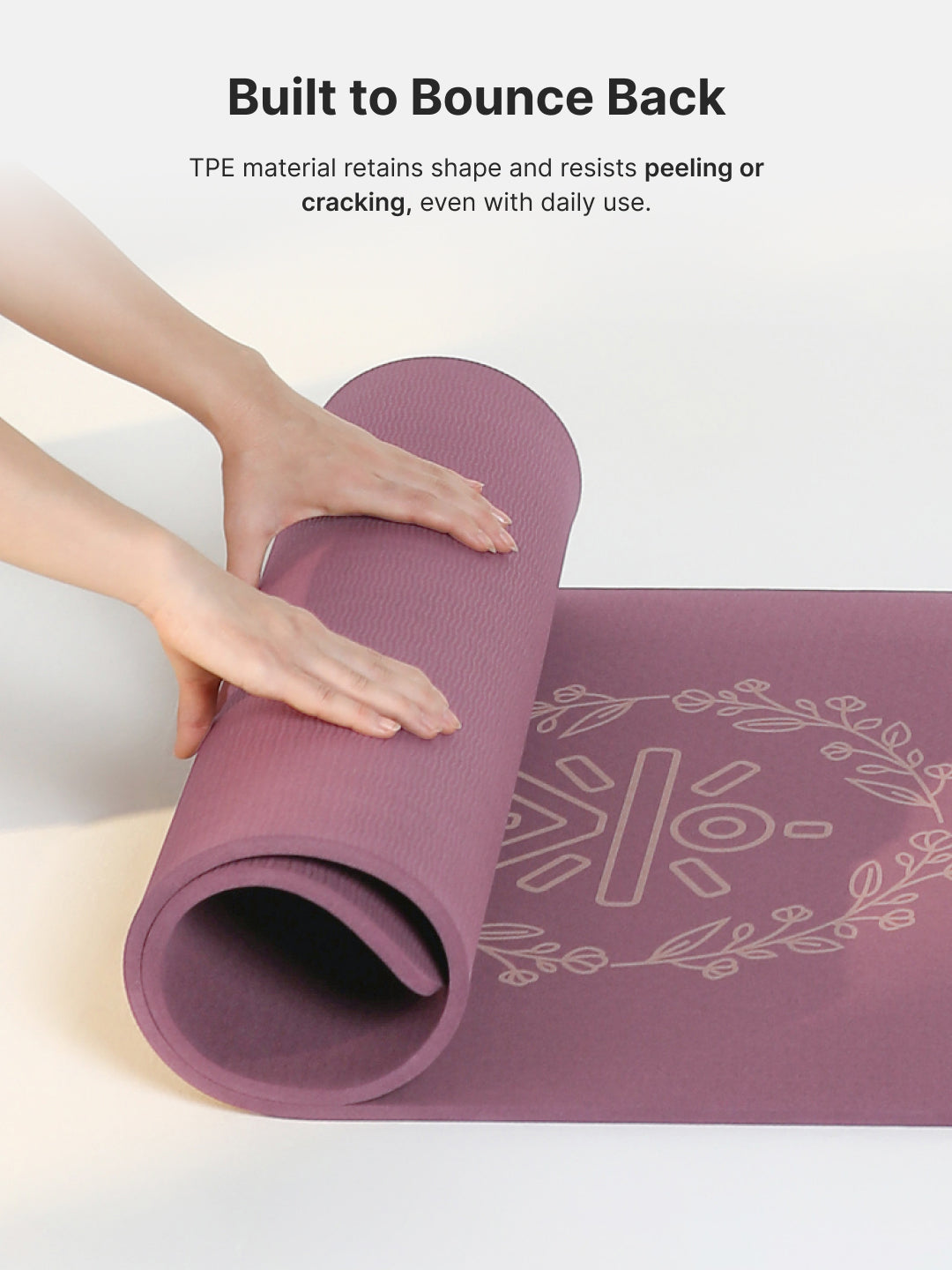 Anti Slip Tpe Yoga Mat 10mm Buy TPE 10mm With Bag And Strap Yoga