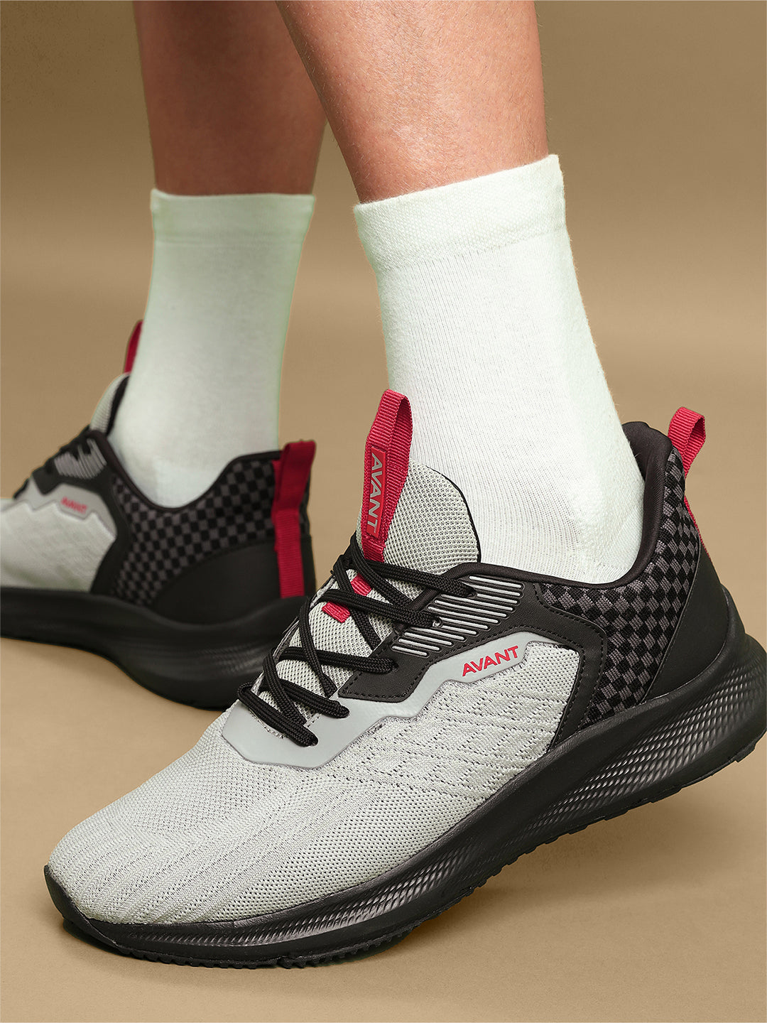 Avant Men's Galaxy Running Shoes-Grey