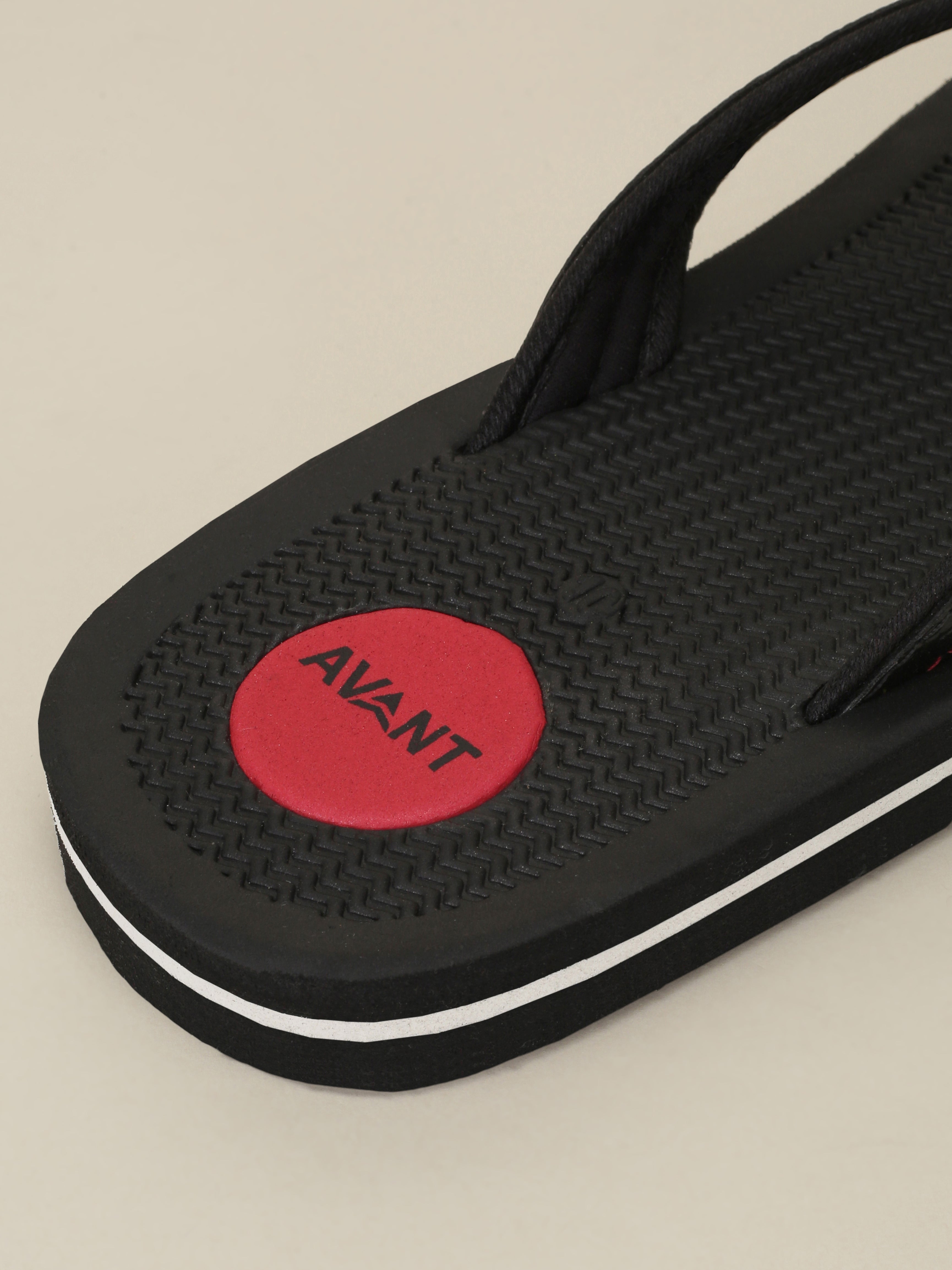 Avant Men's ComfortWalk Flip Flops - Black