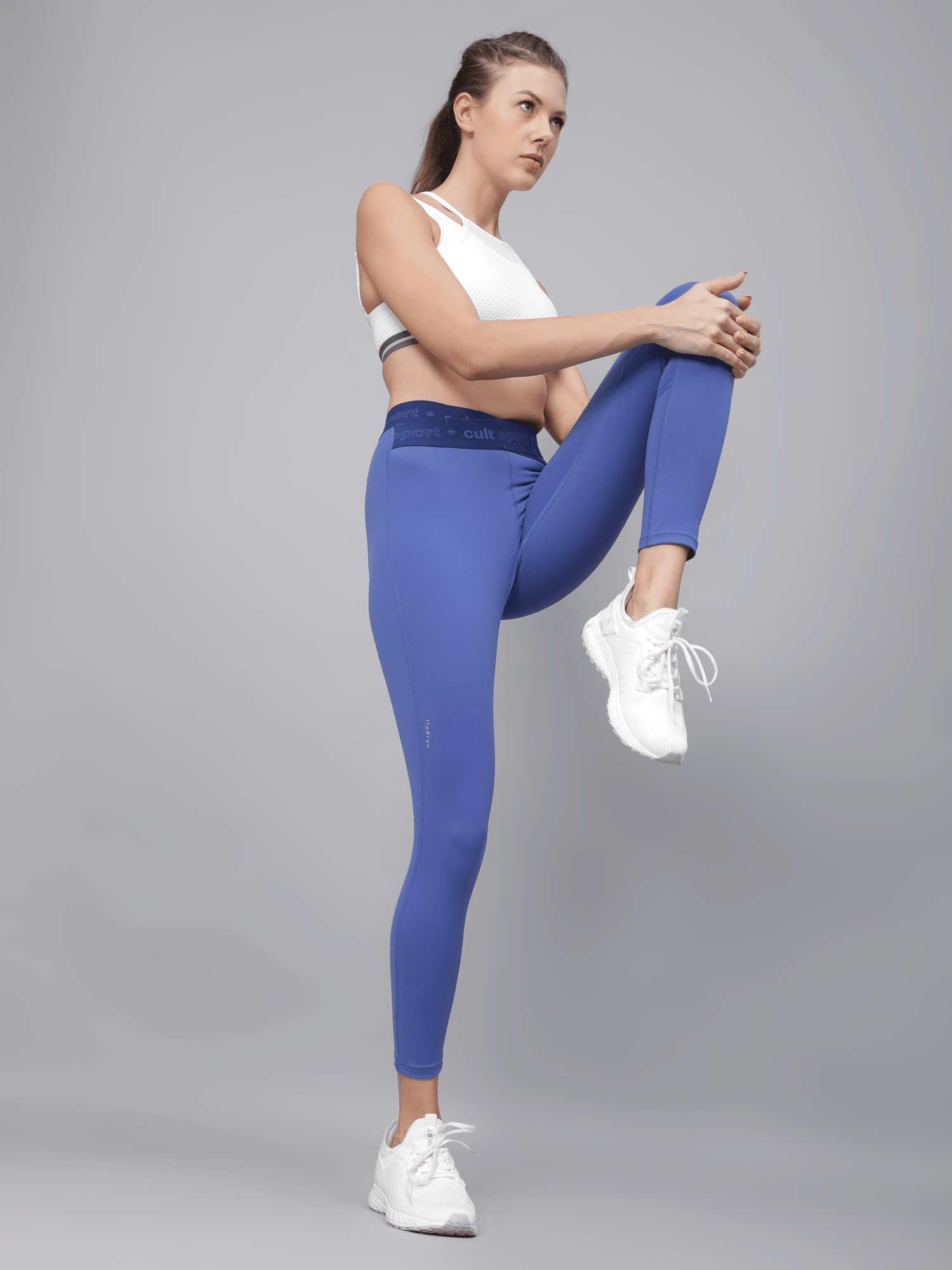 AbsoluteFit CrossLift Navy Workout Leggings