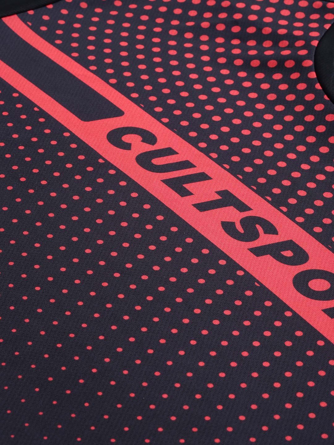 Dugout Red Spot Black Relaxed Tee