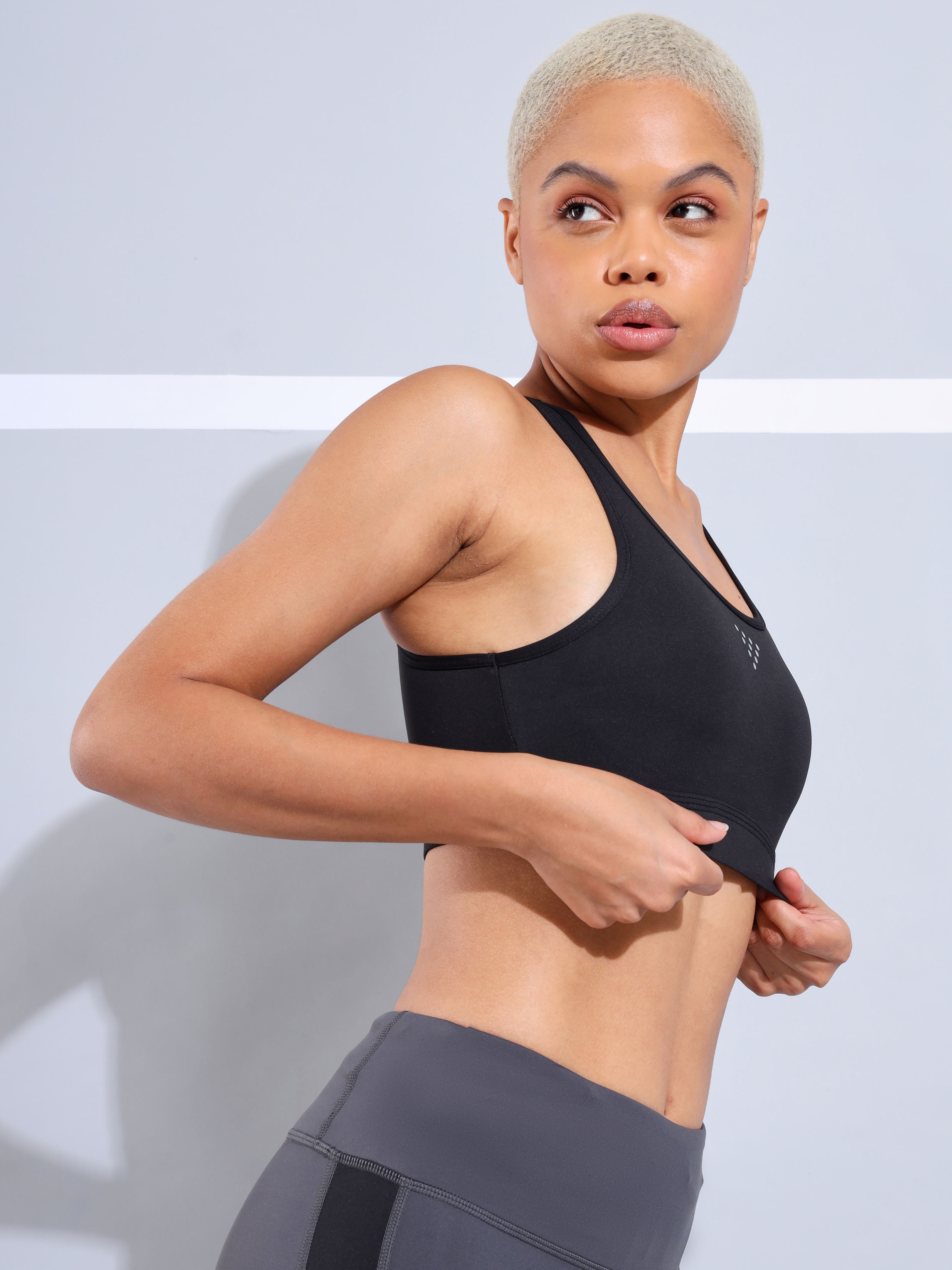Medium Impact Racer Back Sports Bra