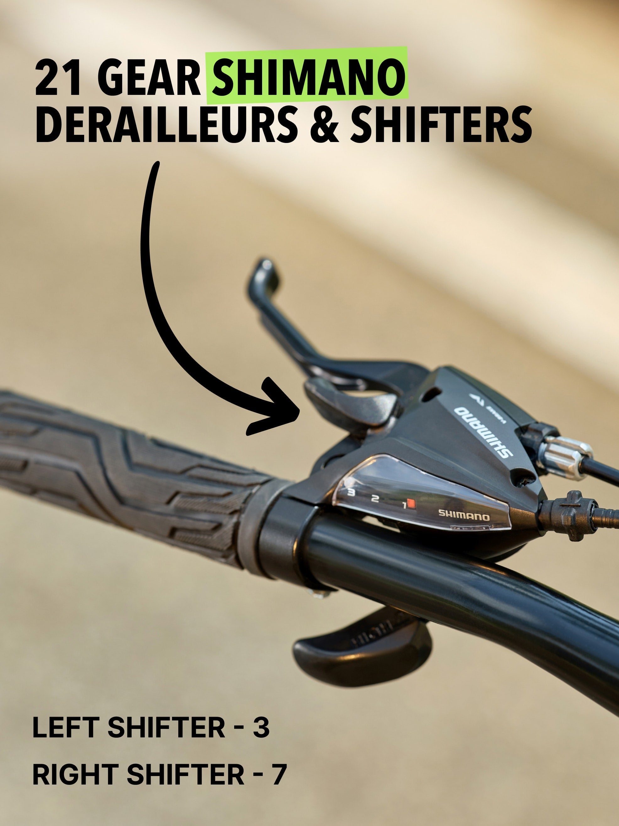 Deo Alloy 21 Speed Shimano Gear 29 inch Mountain Cycle, Dual Disc Brake, Front Suspension, Double Wall Rim, Green, Free Trainer Sessions, Cycling Event