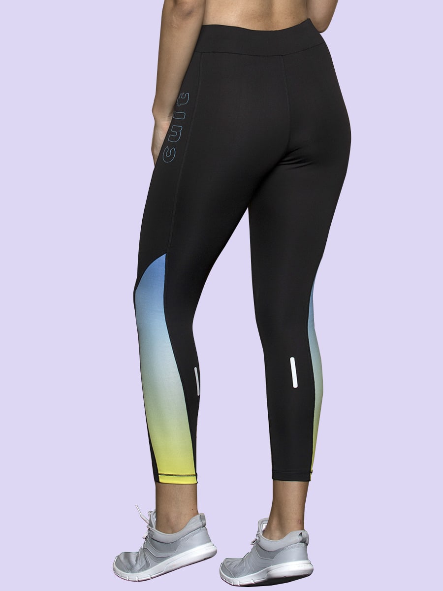 Women Signature Mid Blue Radiant Leggings