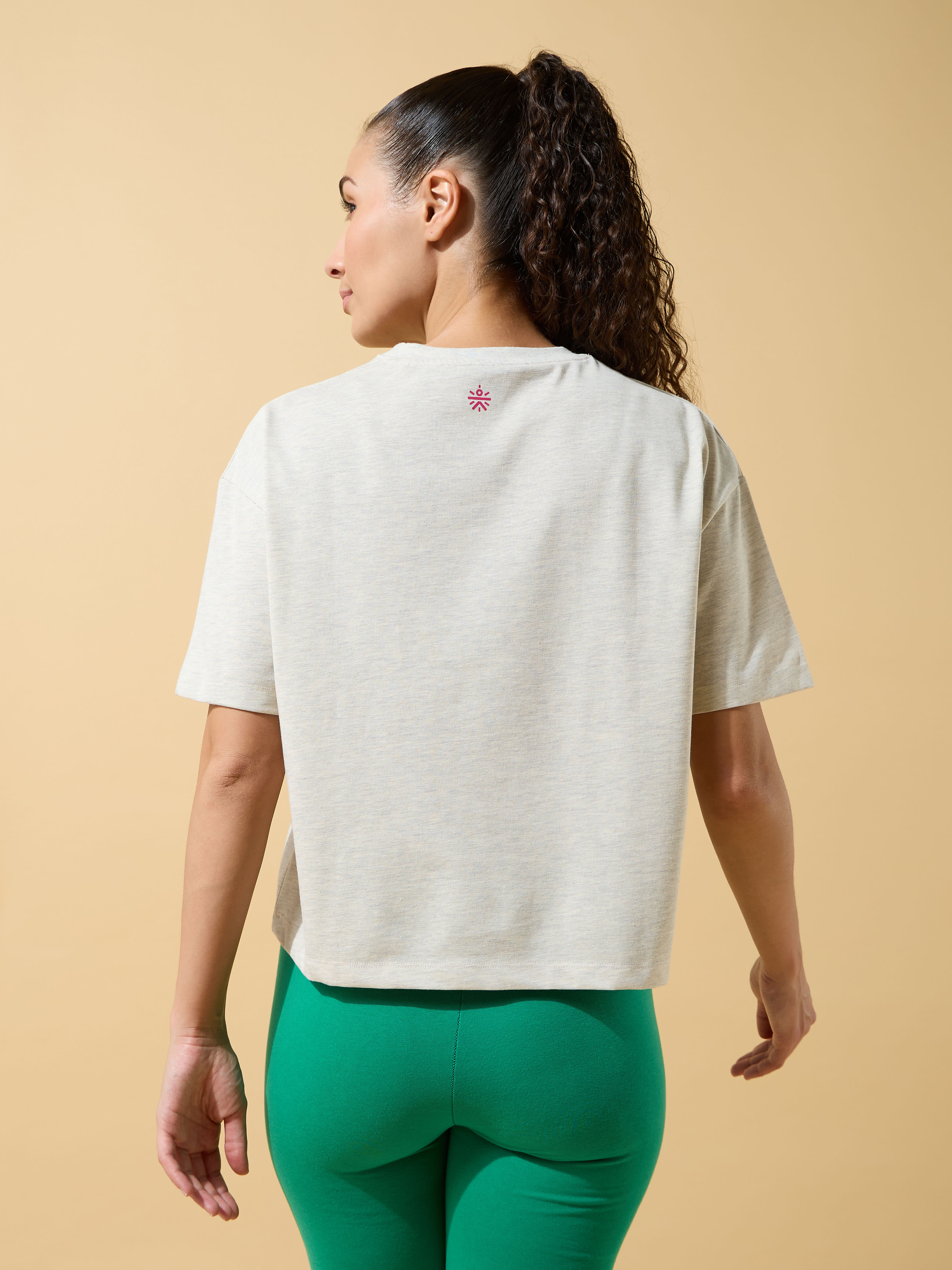 Every Move Counts Boxy Cropped T-shirt