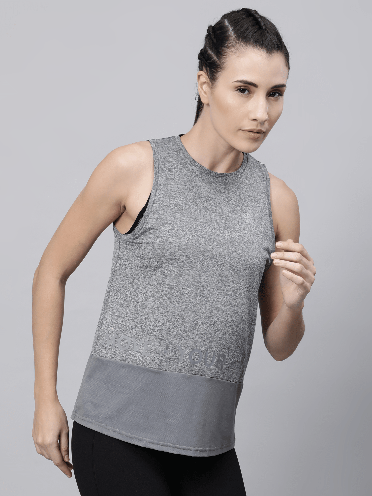 Knockout Mesh Panel Tank Top