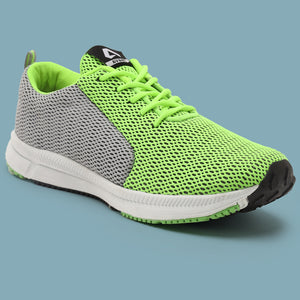 Avant Men's Lightweight Running & Walking Shoes - Parrot Green/Grey