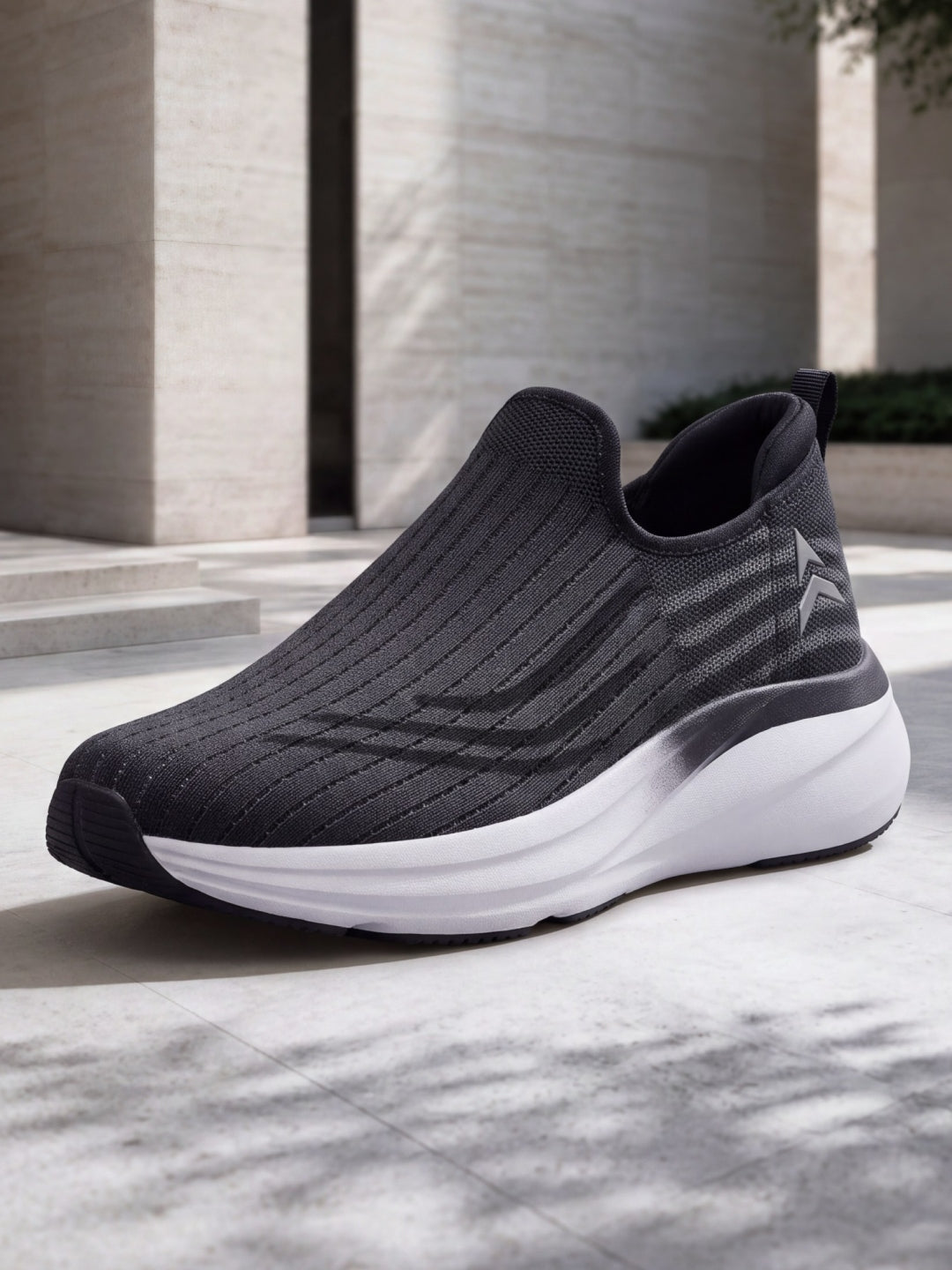 Avant Men's Lujo Slip-On Walking Shoes-D.Grey