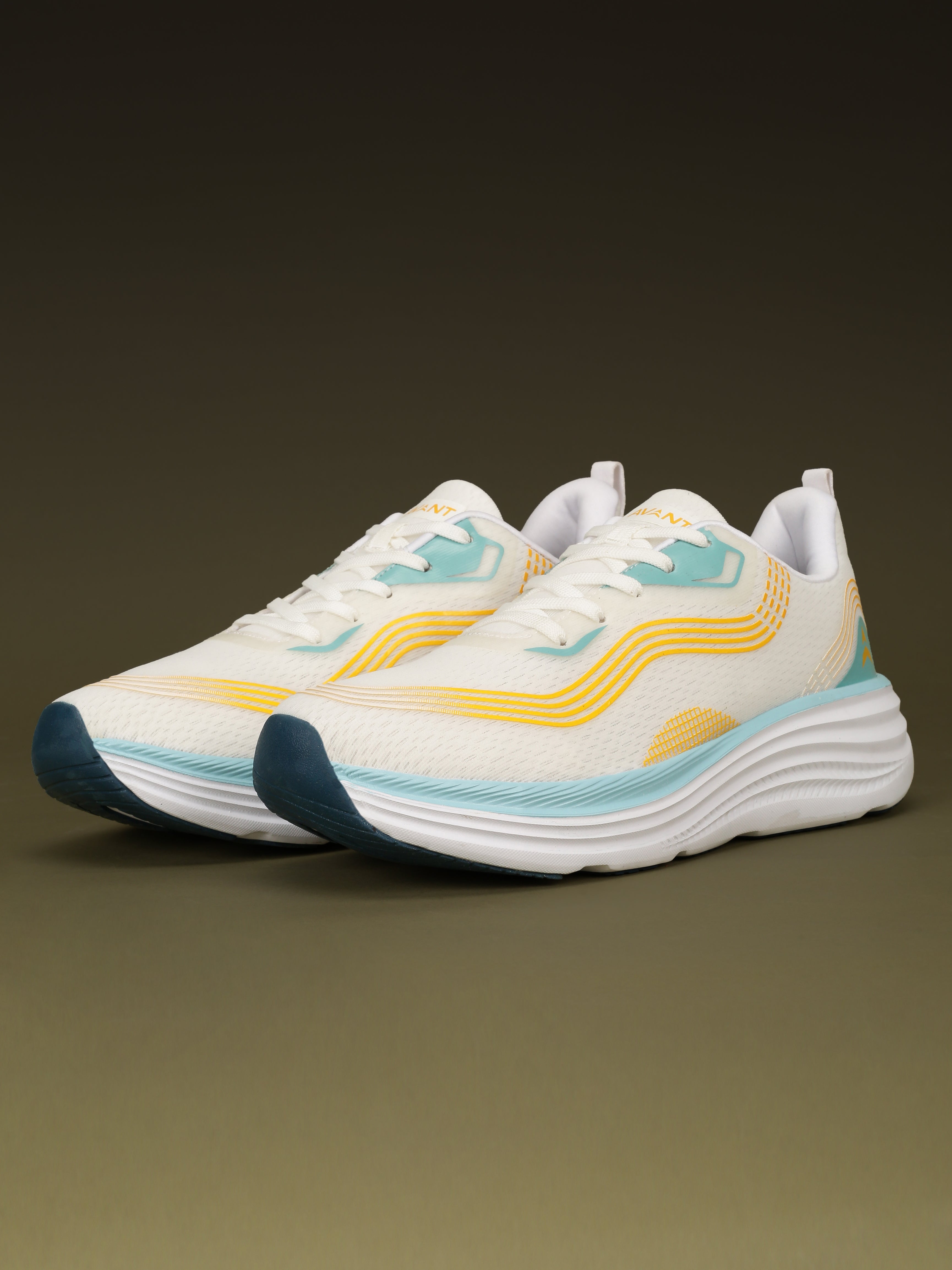 Avant Men's VaporWeave Running Shoes - Orange/L.Blue