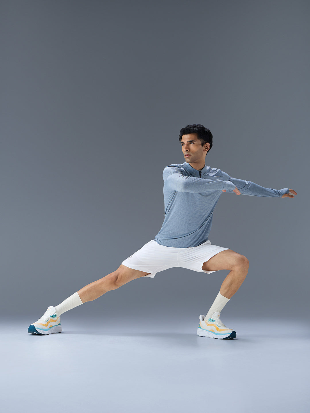 Avant Men's VaporWeave Running Shoes - Orange/L.Blue