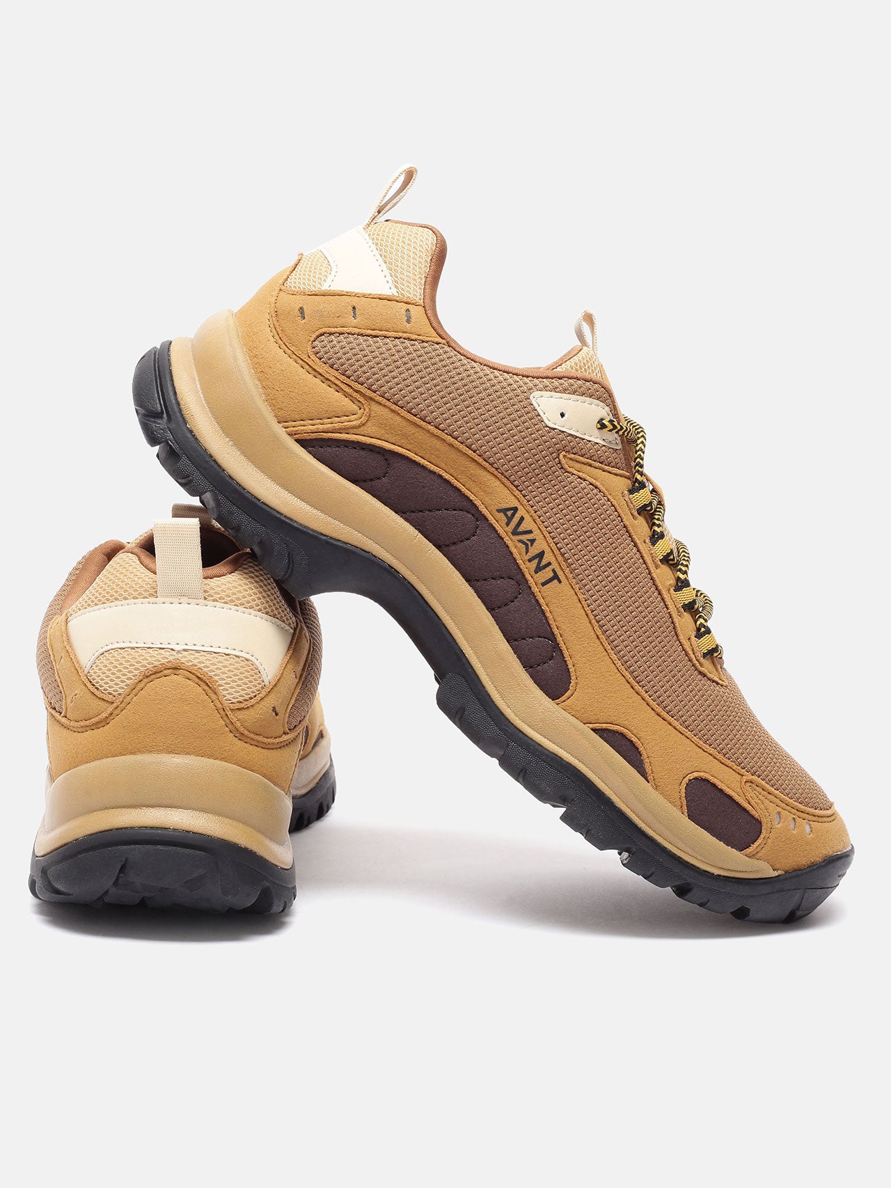 Avant Men's Atlas Walker Outdoor Shoes - Mustard