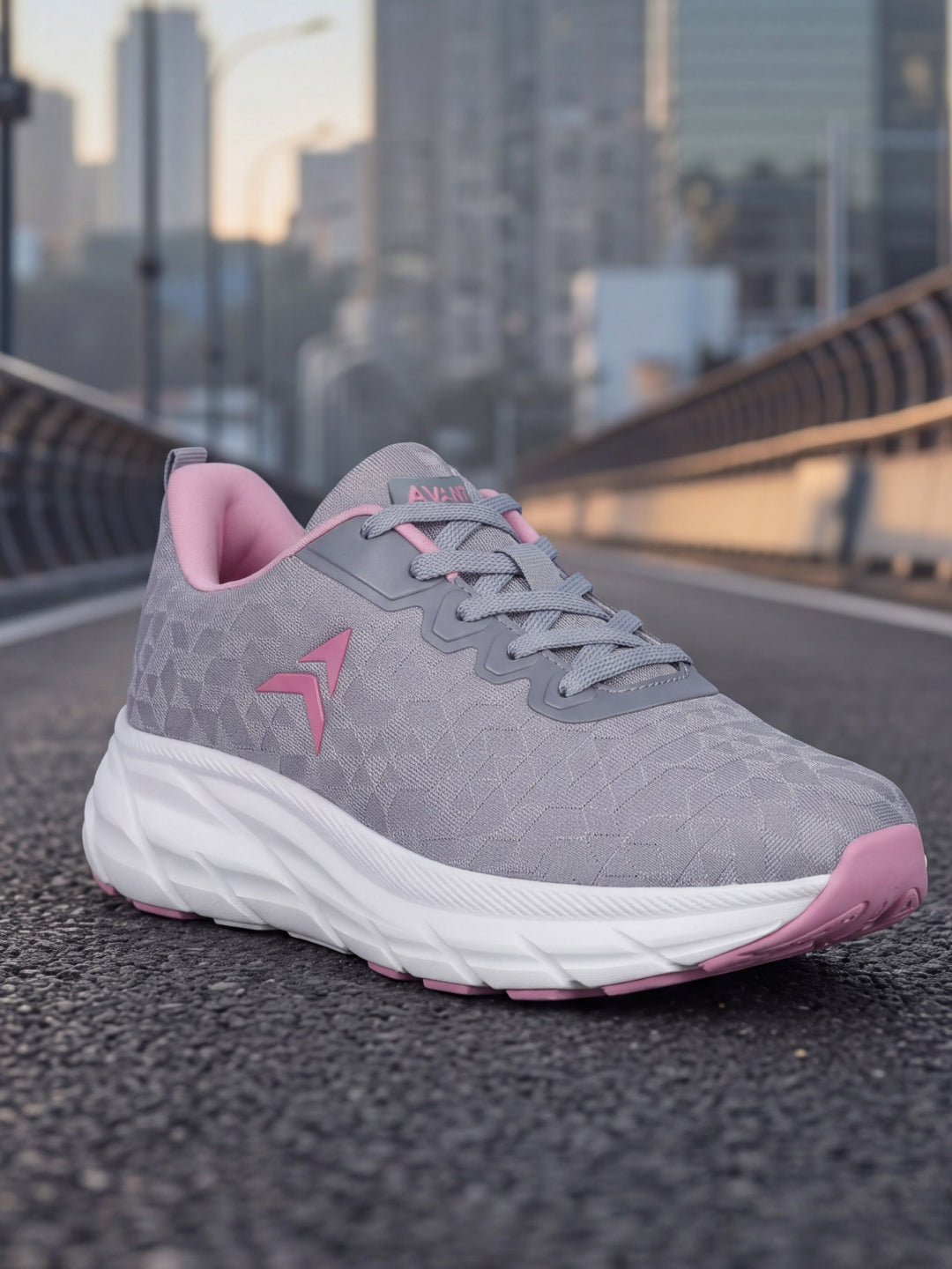 Avant Women's Libra Running Shoes - Grey/Pink