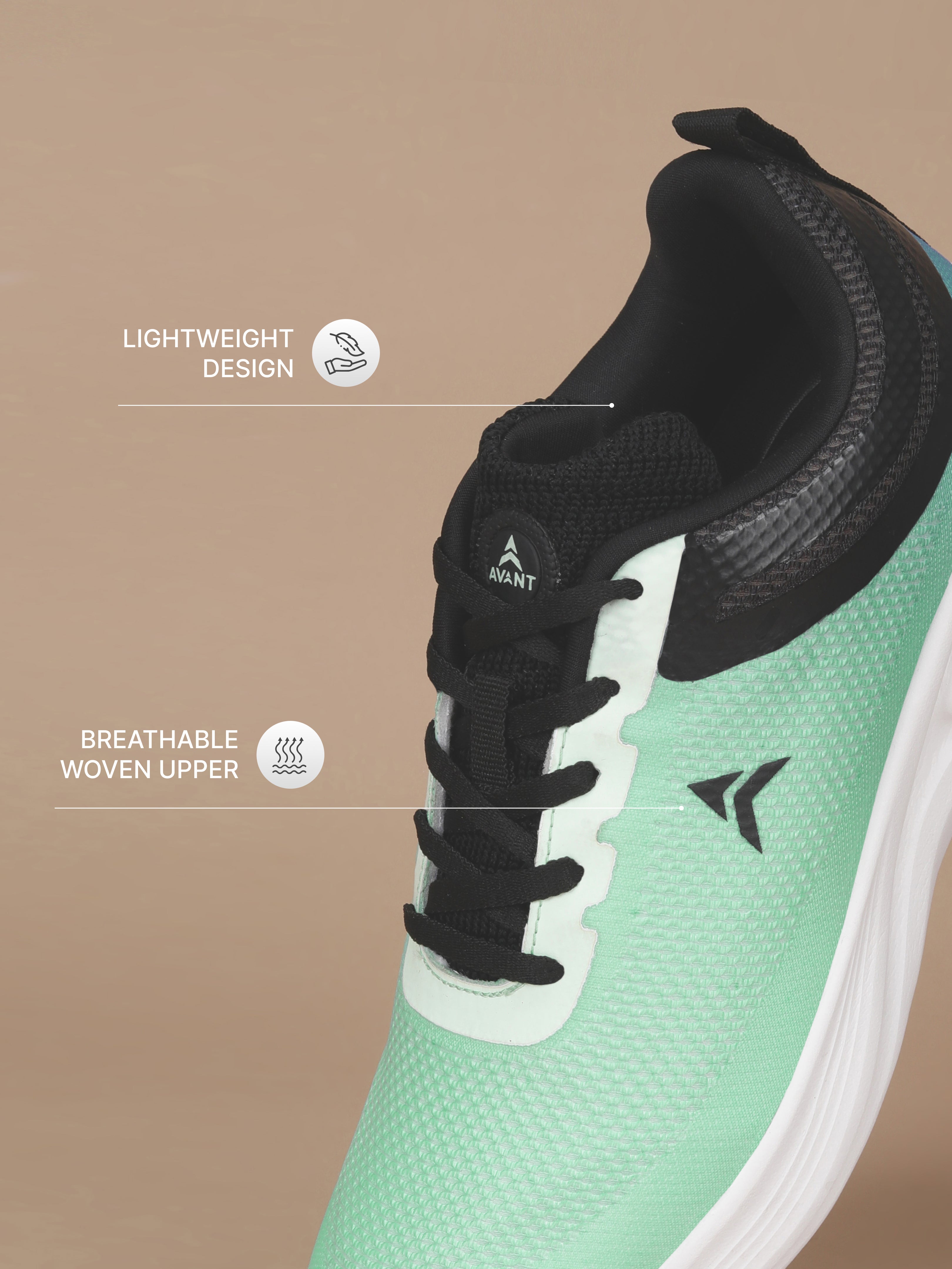 Avant Women's SwiftAura Casual Shoes - Green