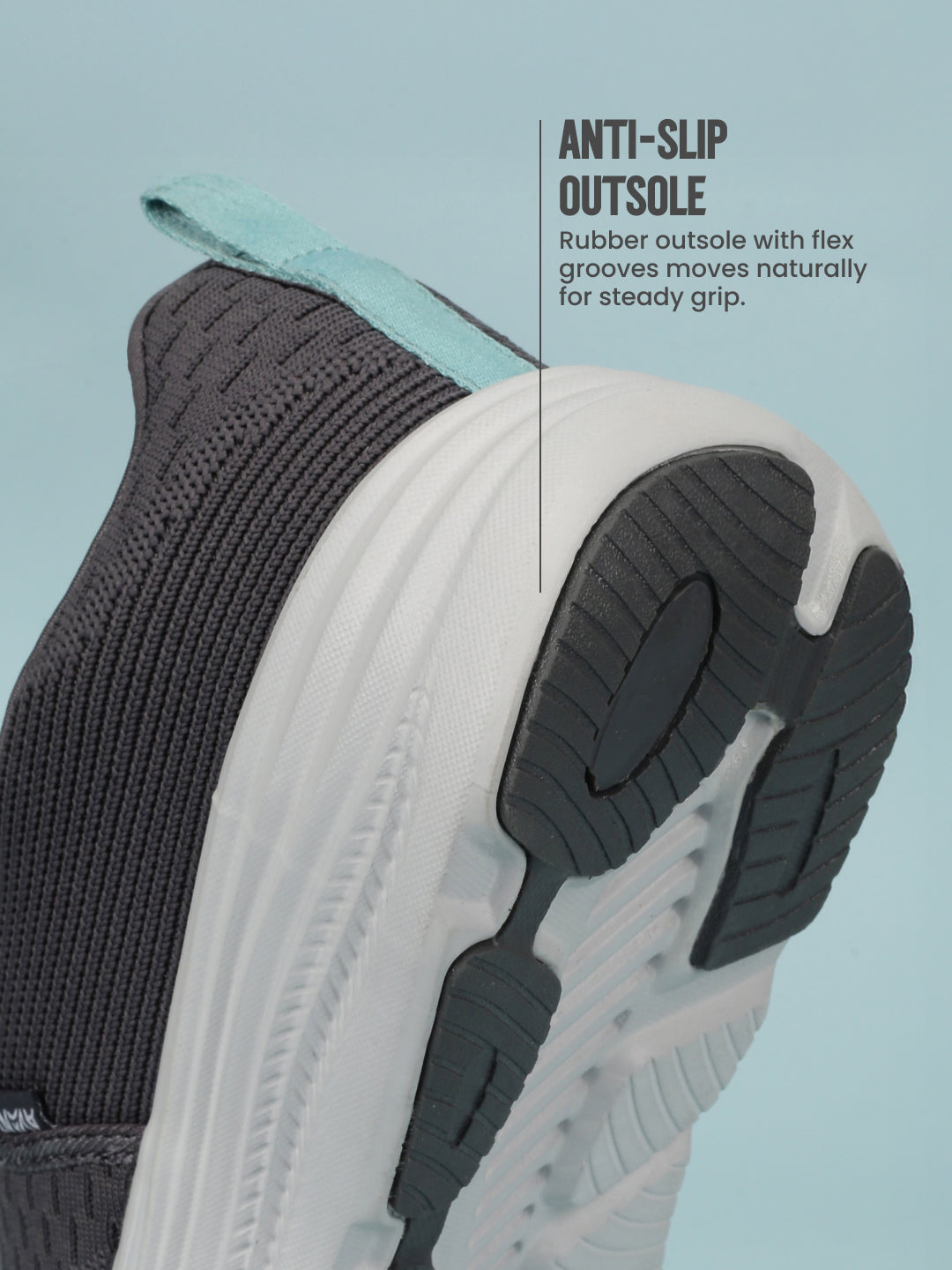 Avant Men's CityStride Slip-On Walking Shoes - D.Grey