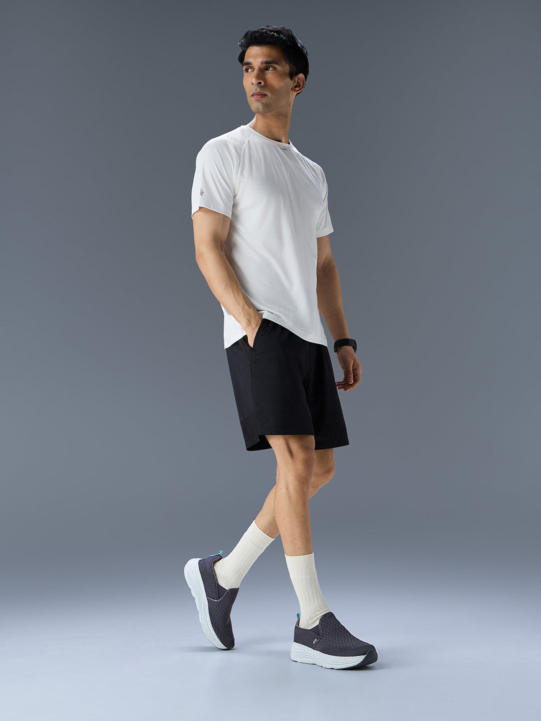 Avant Men's CityStride Slip-On Walking Shoes - D.Grey