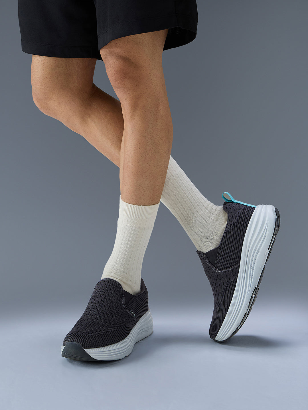 Avant Men's CityStride Slip-On Walking Shoes - D.Grey