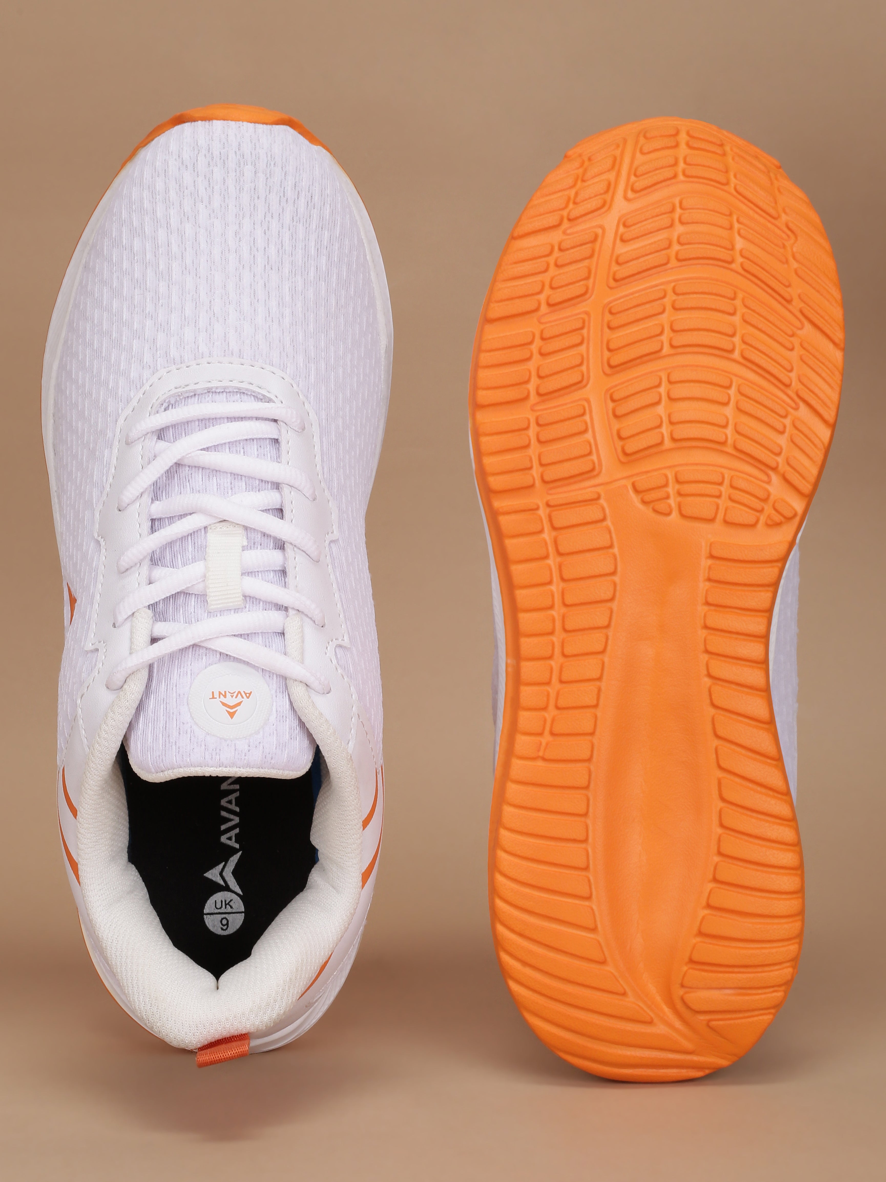 Avant Men's Flarex Casual Shoes - White/Orange