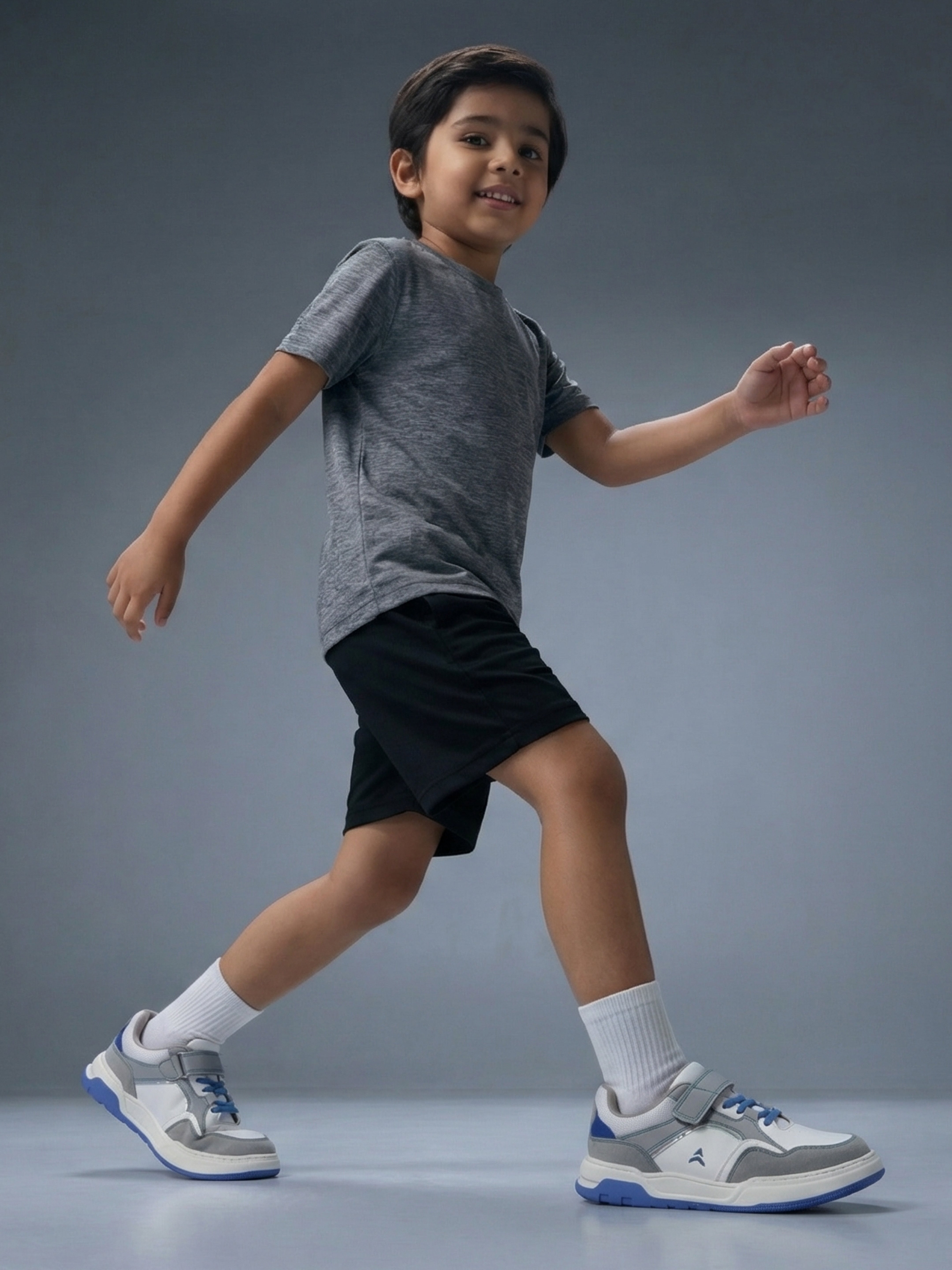 Avant Kids Jetster Sneaker - Grey/Blue