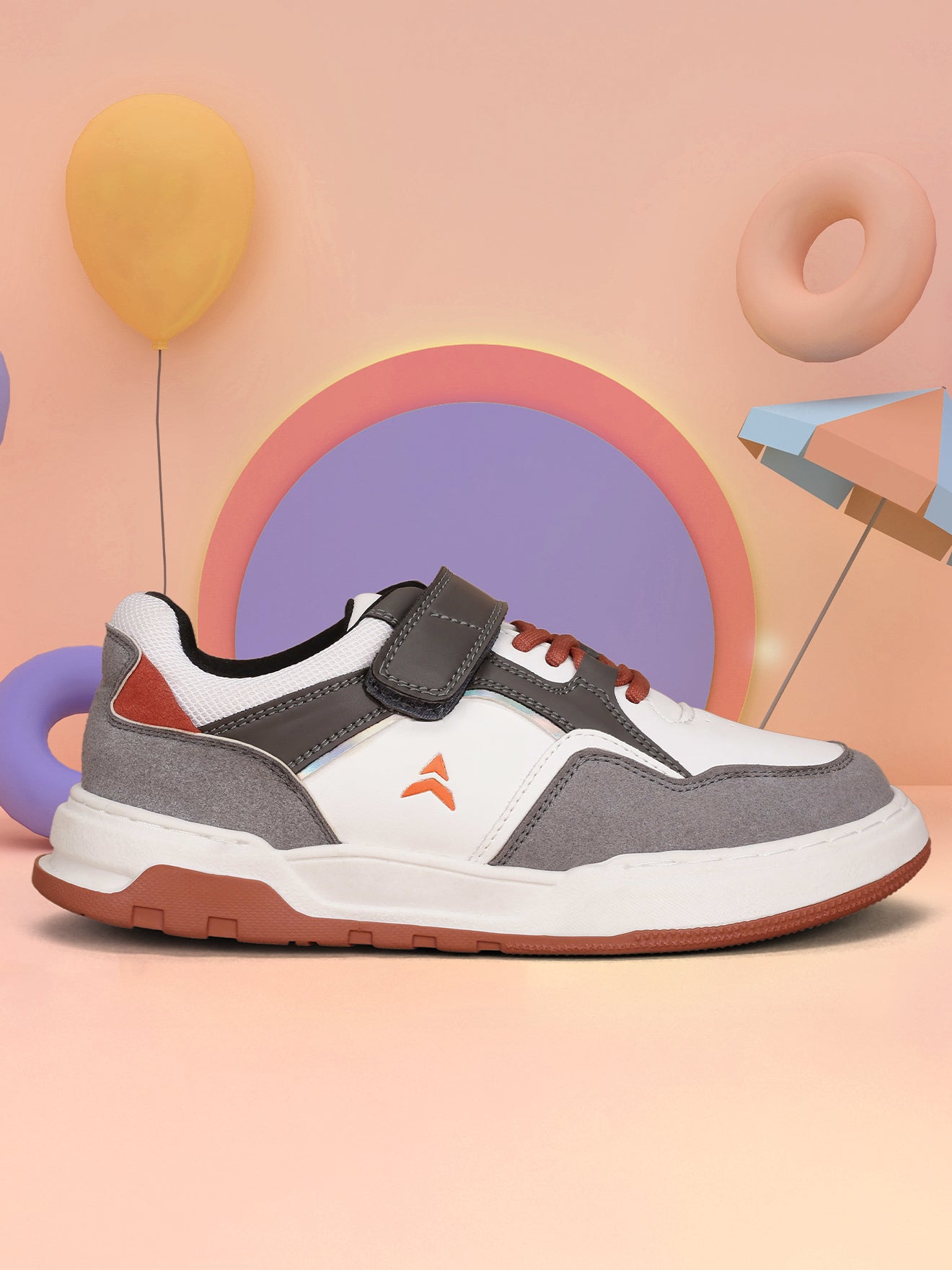Avant Kids Jetster Sneakers - Grey/Orange