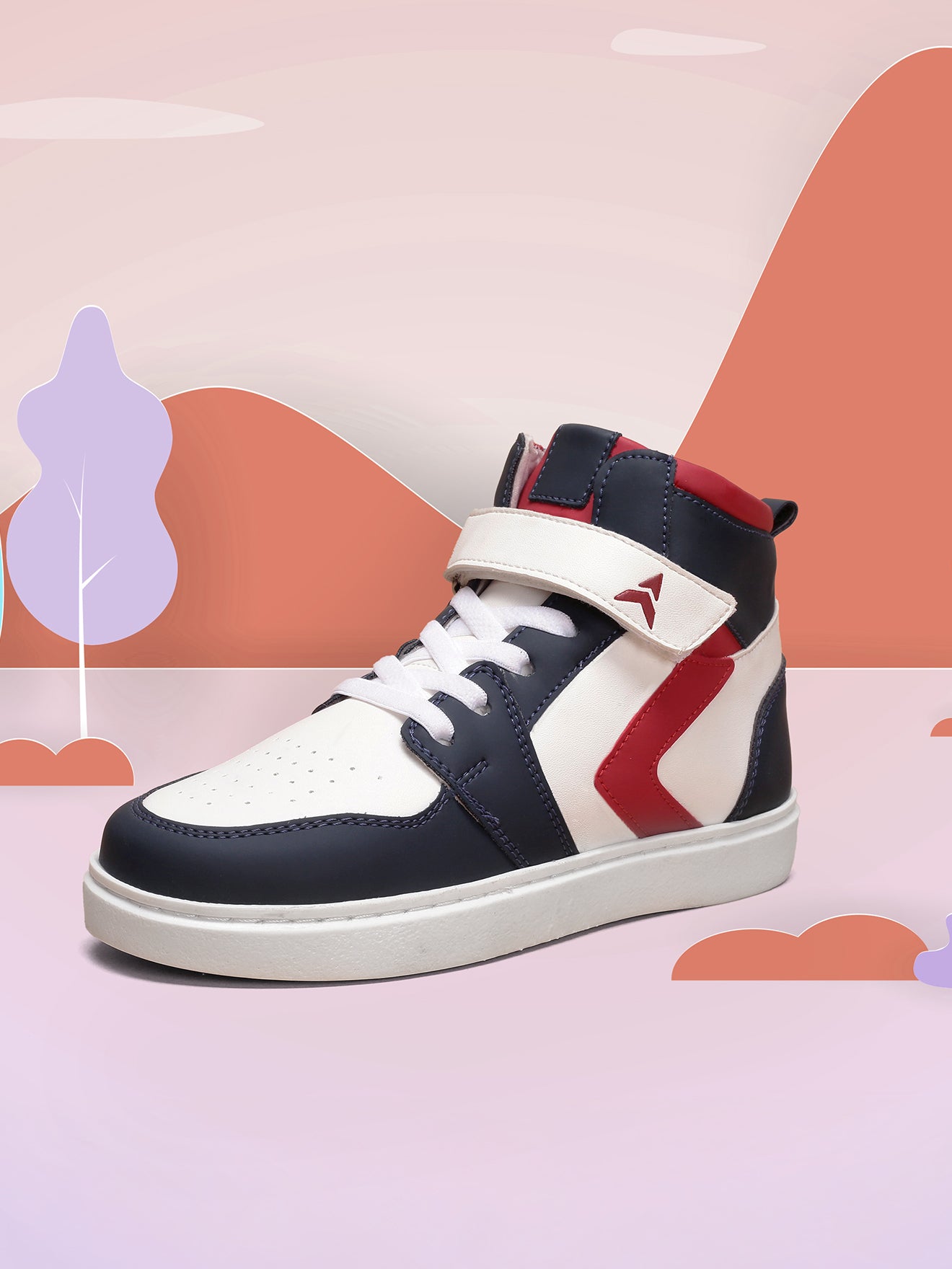 Avant Kids MiniMaverick Sneaker - Red/Navy